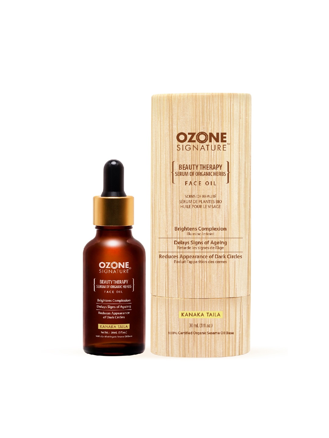 

OZONE SIGNATURE Kanaka Taila Beauty Therapy Face Oil 30 ml, Brown