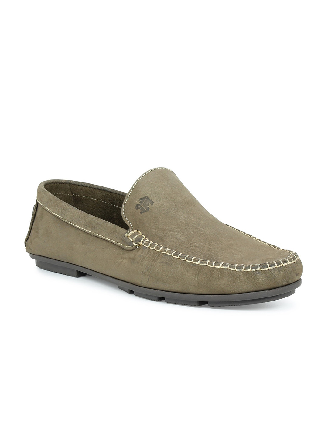 

PRIVO Men Brown Leather Loafers