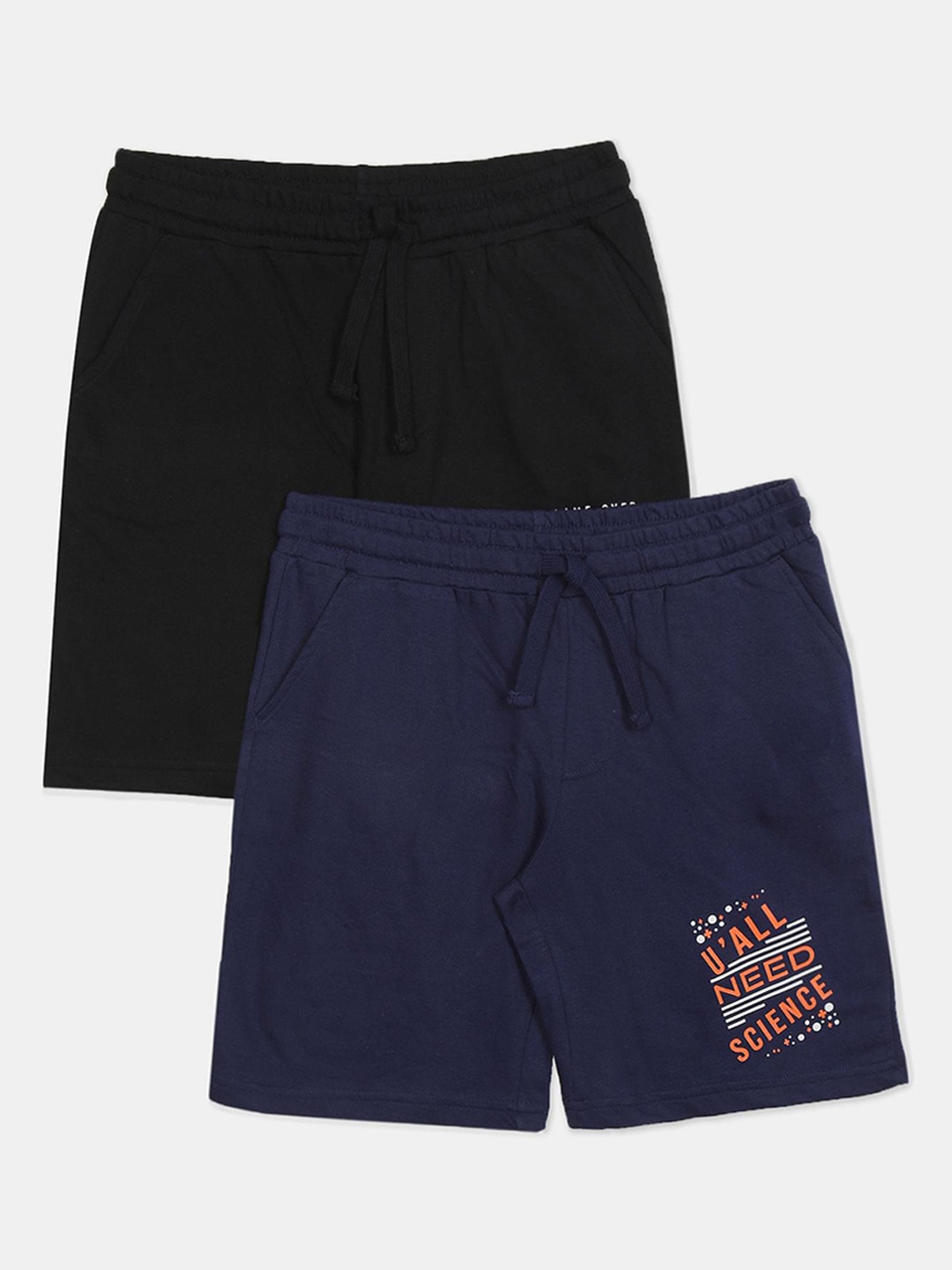 

Ruggers Junior Boys Pack of 2 Assorted Pure Cotton Shorts