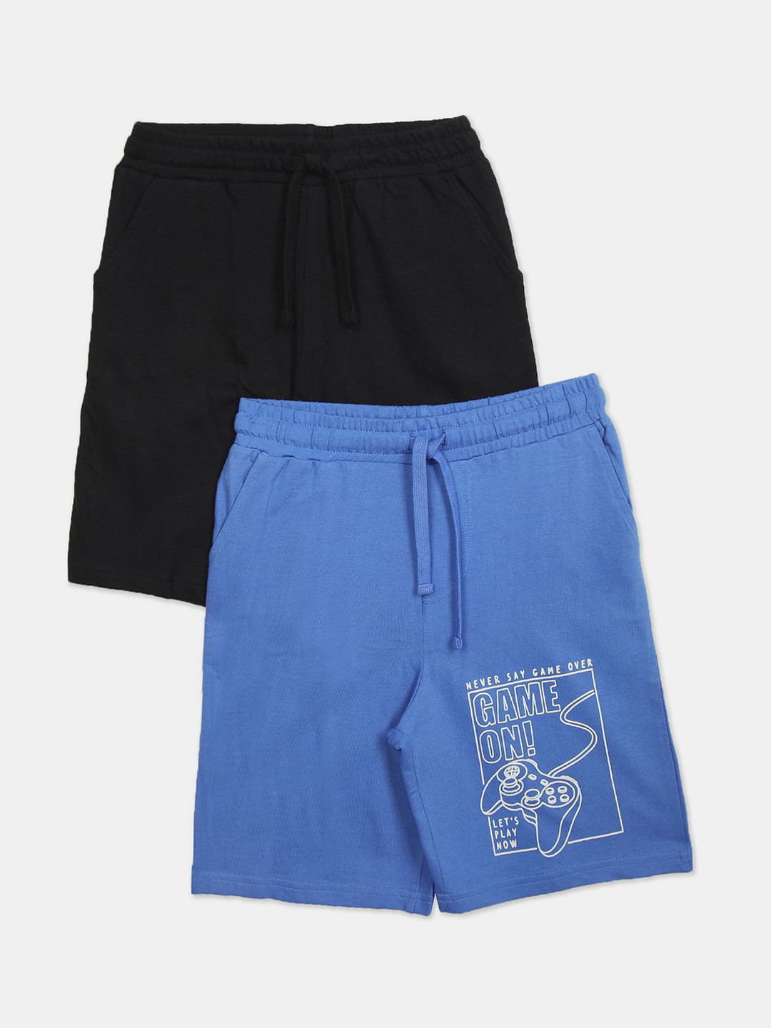 

Ruggers Junior Boys Pack Of 2 Assorted Pure Cotton Shorts