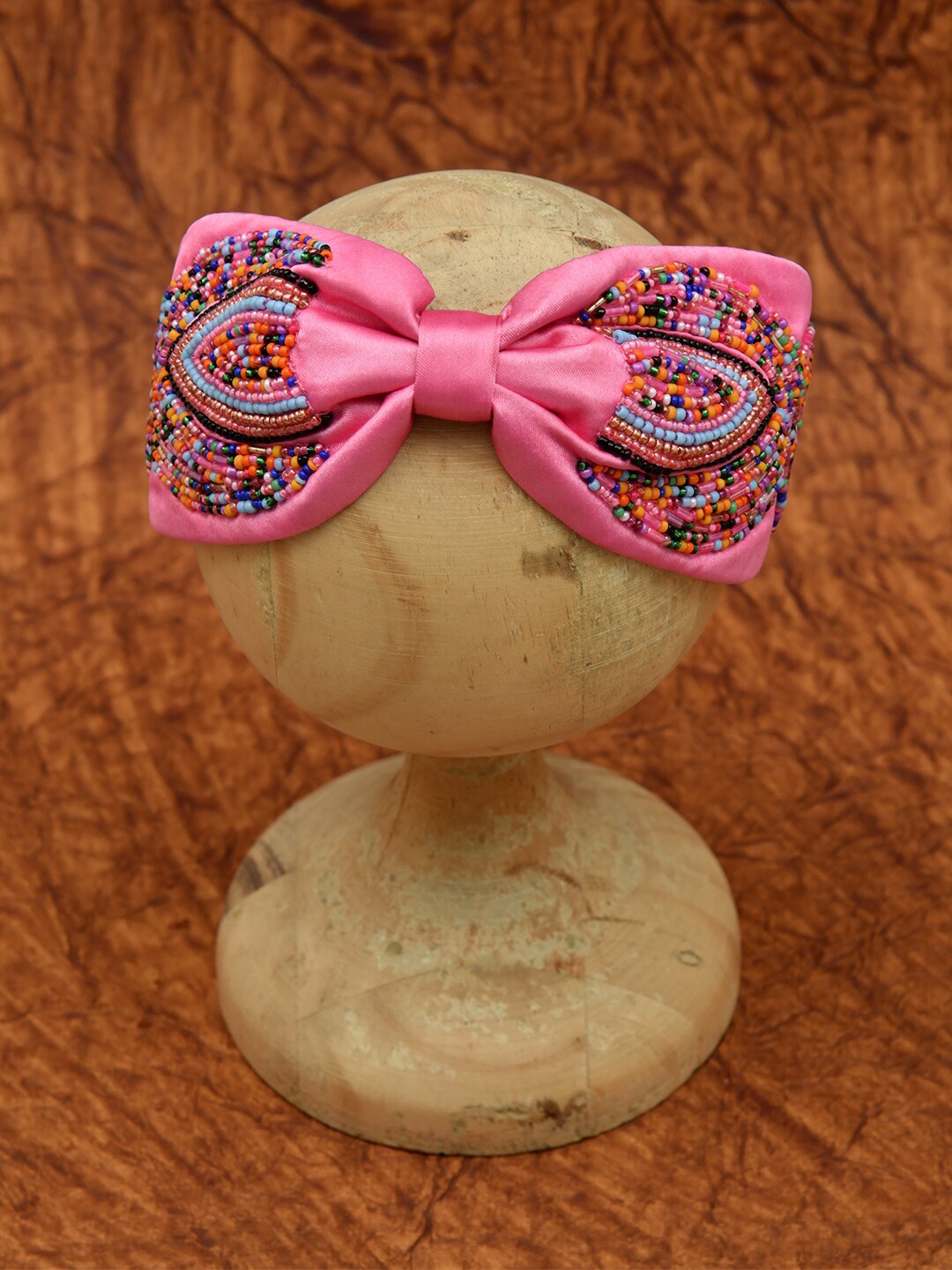 

FUNKRAFTS Girls Pink & Blue Embellished Hairband