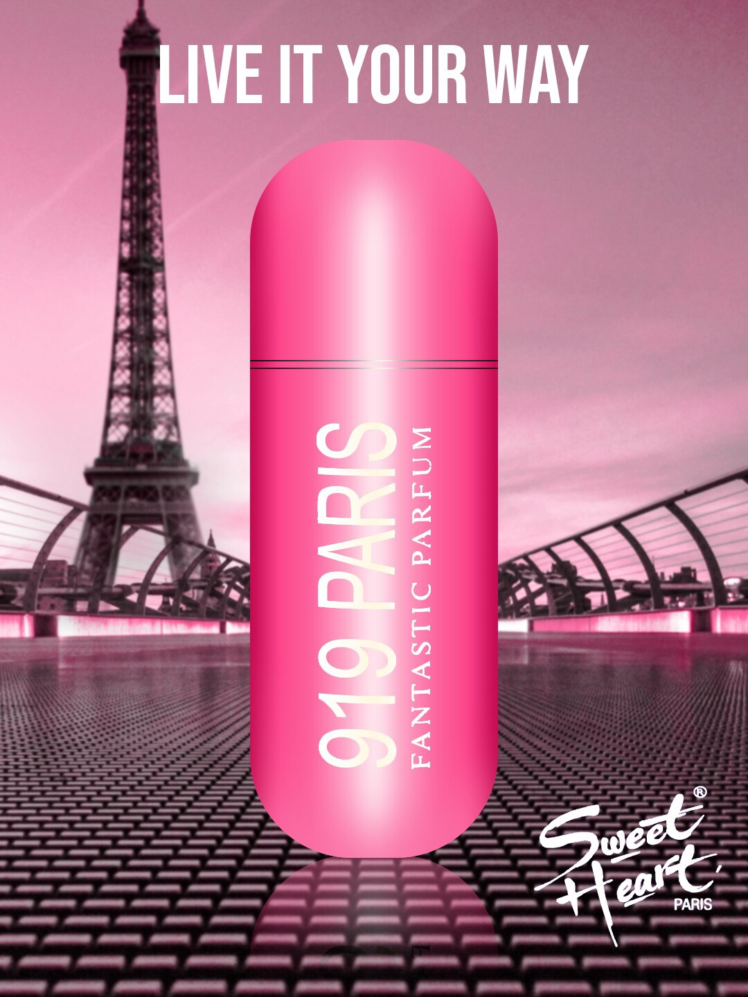

Sweetheart 919 Paris Pink Eau De Parfum - 50 ml