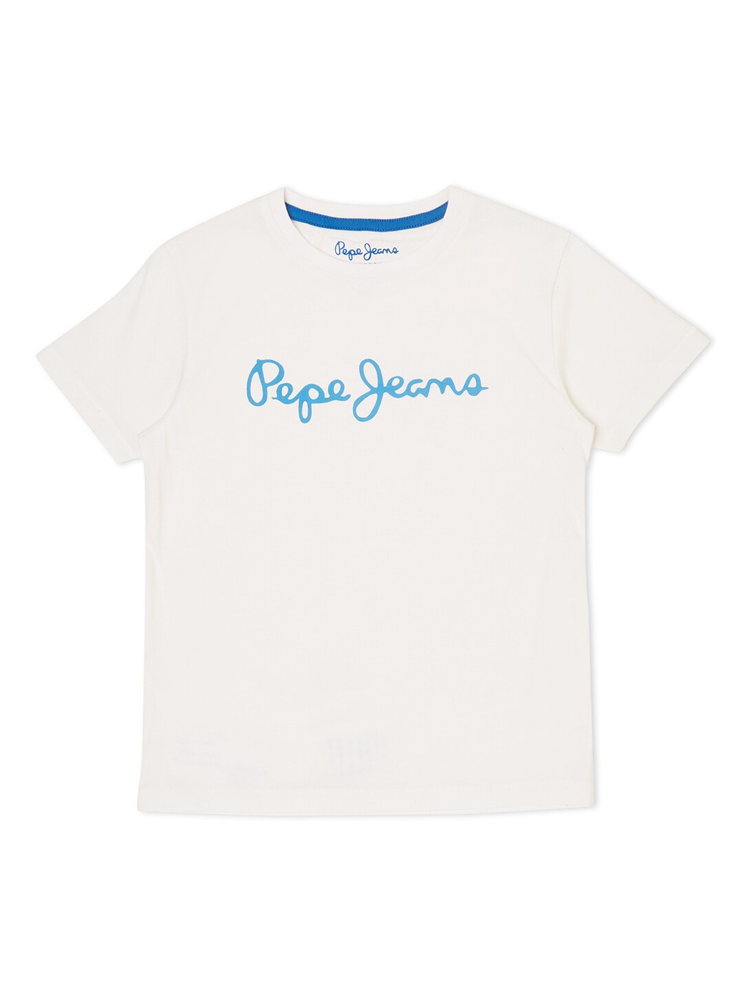 

Pepe Jeans Boys White Sports Printed T-shirt