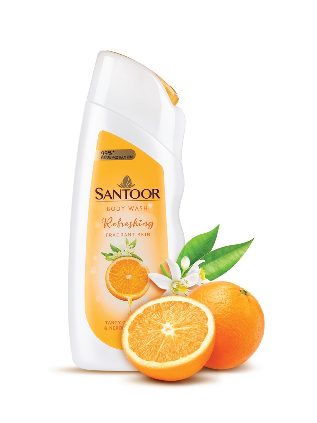 

Santoor Refreshing Skin Tangy Orange Oil & Neroli Extracts Body Wash - 230 ml