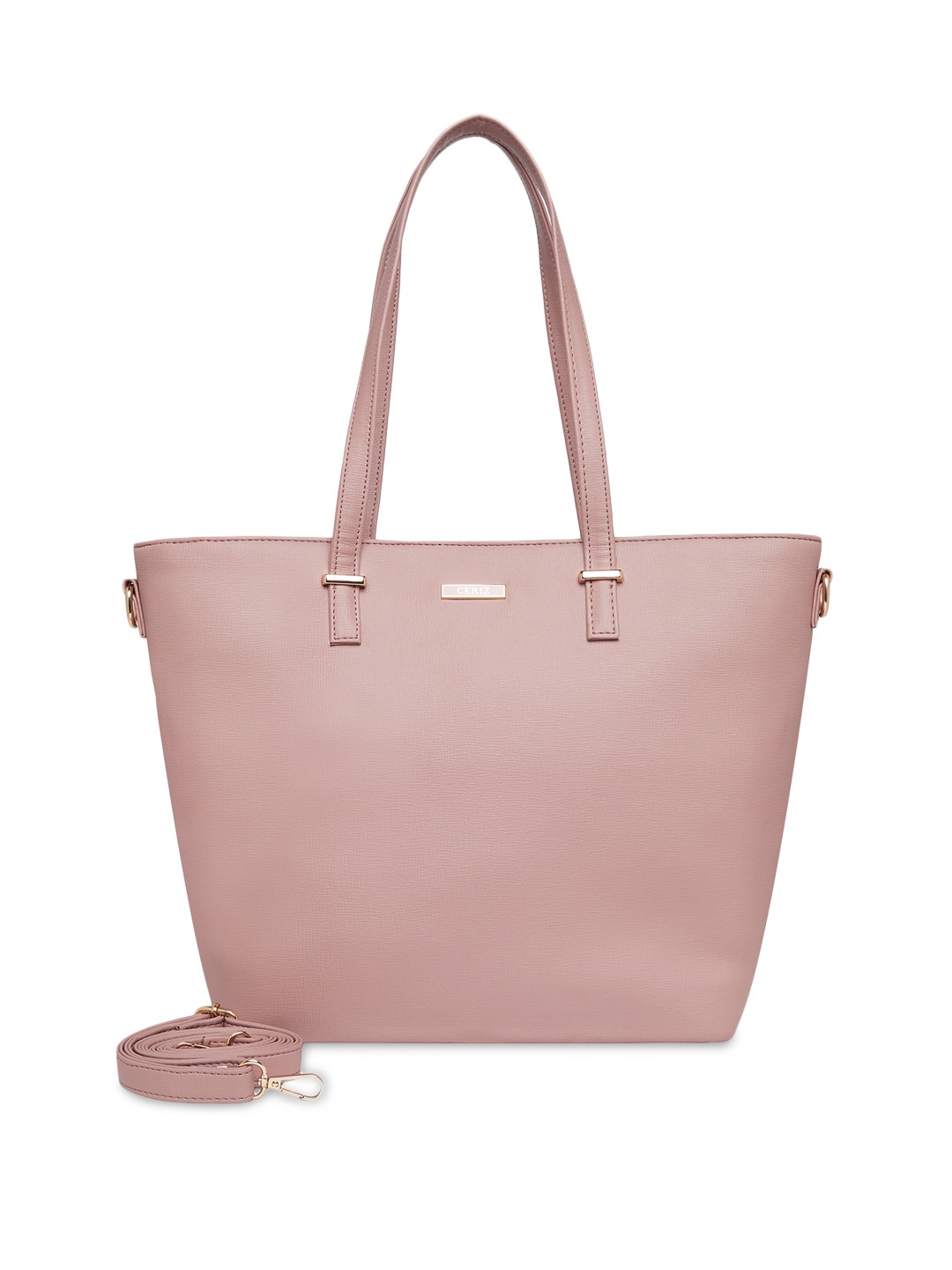 

CERIZ Pink Monique Structured Shoulder Bag