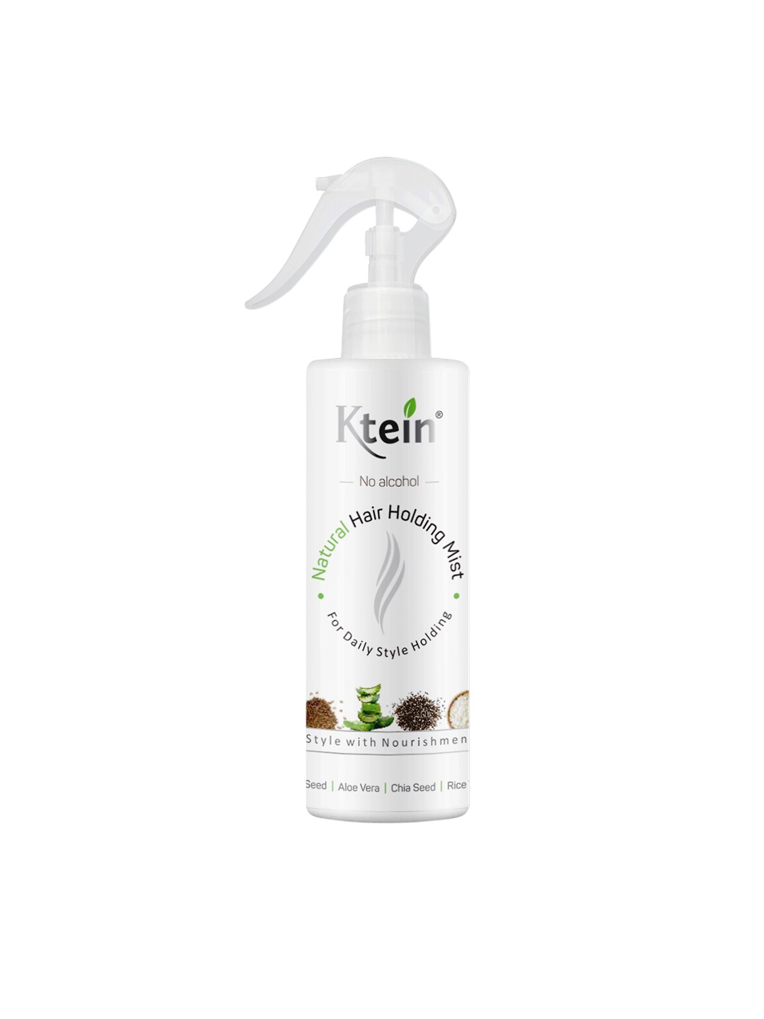 

Ktein Natural Hair Holding Spray Without Alcohol - 200 ml, White