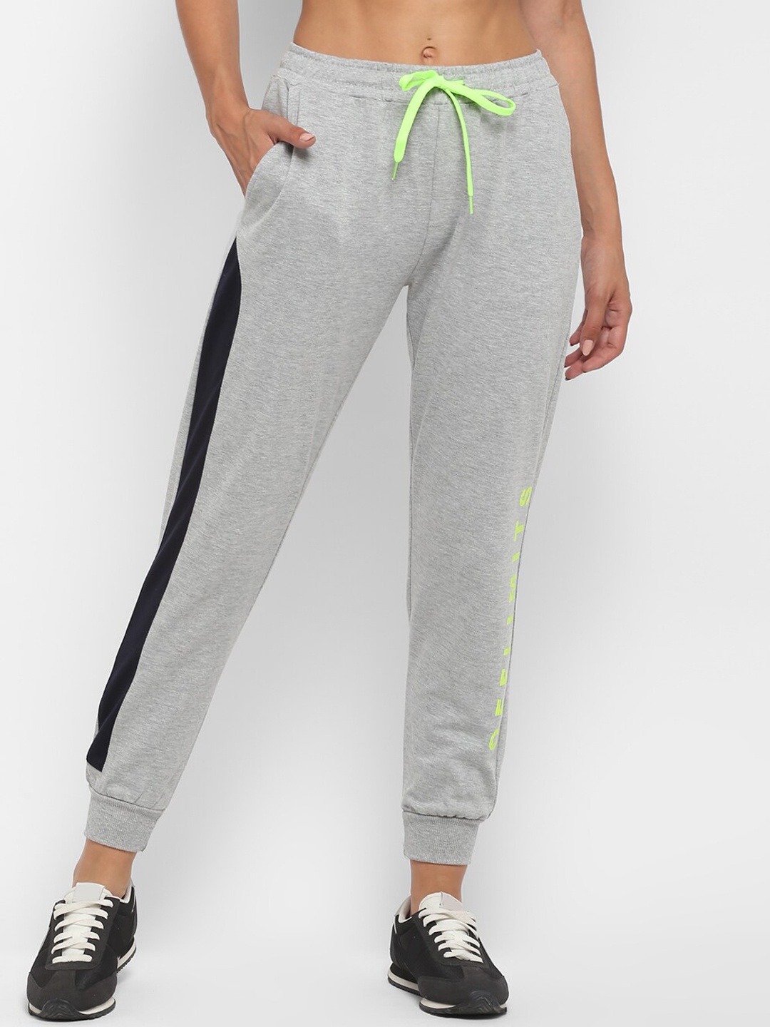 

OFF LIMITS Women Grey Solid Joggers