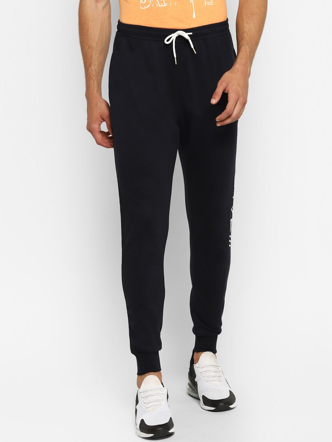 

OFF LIMITS Men Navy Blue Solid Joggers