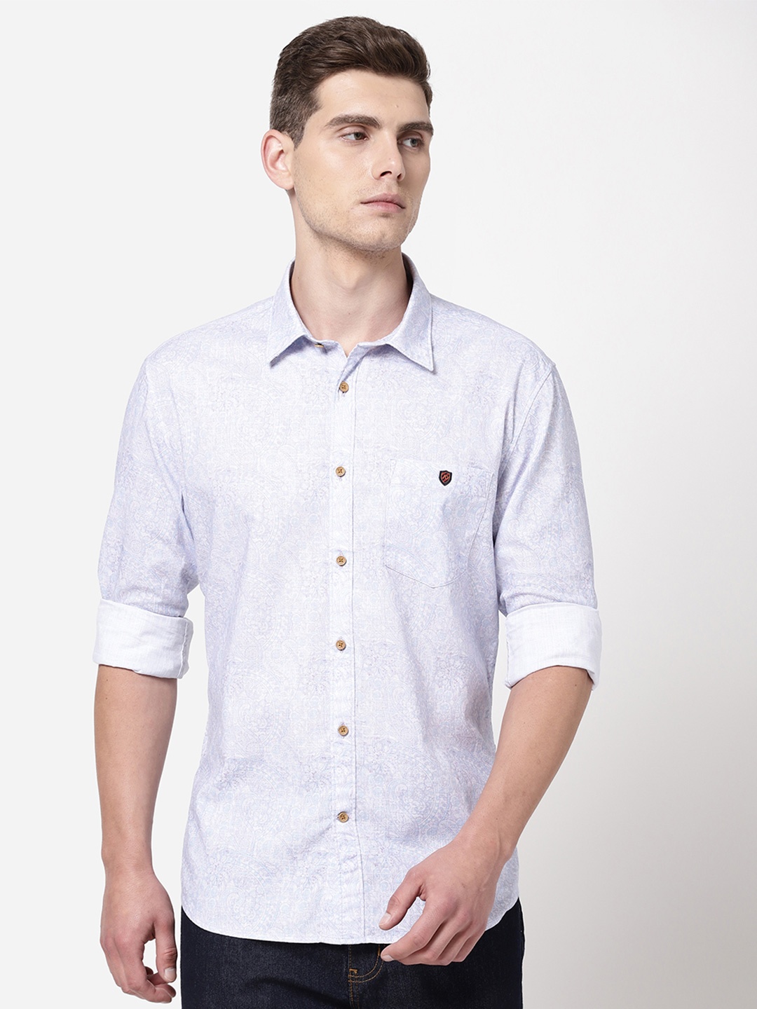 

AD By Arvind Men Multicoloured Printed Casual Shirt, Multi