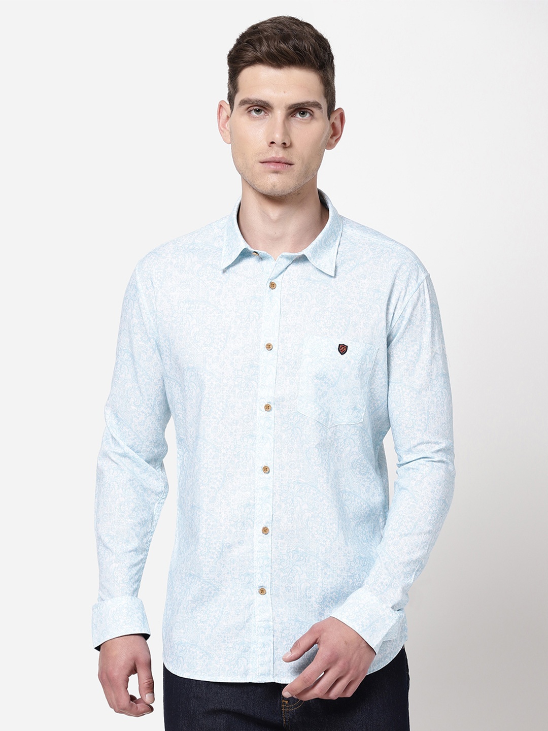 

AD By Arvind Men Multicoloured Printed Casual Shirt, Multi