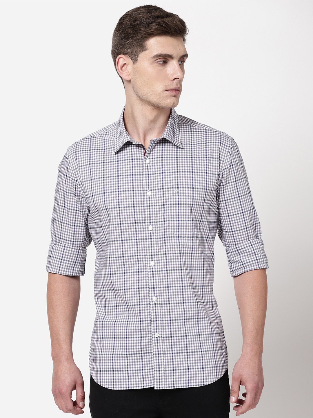 

AD By Arvind Men Multicoloured Tartan Checks Checked Casual Shirt, Multi
