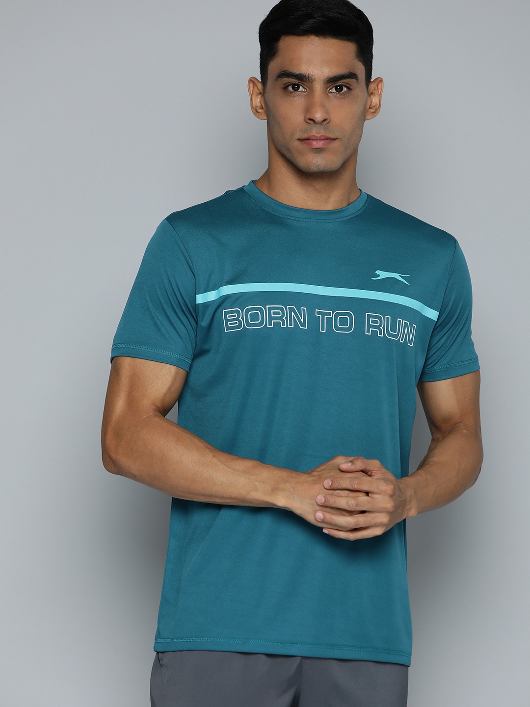 

Slazenger Typography Printed T-shirt, Teal