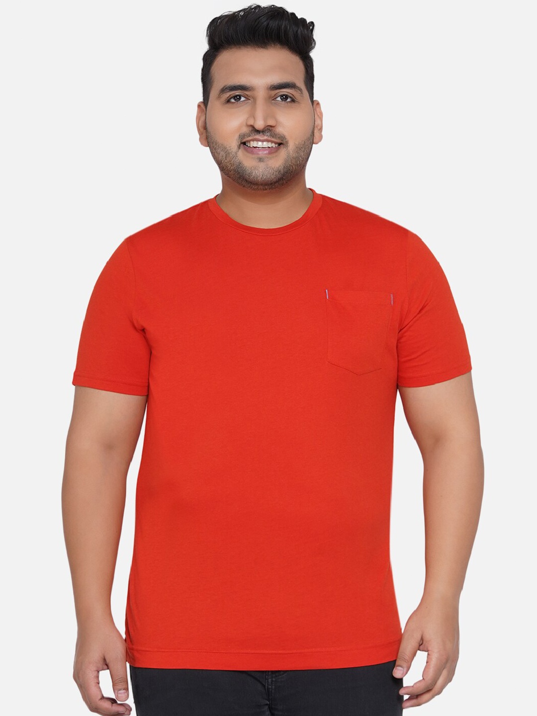 

Santonio Men Red Pockets T-shirt