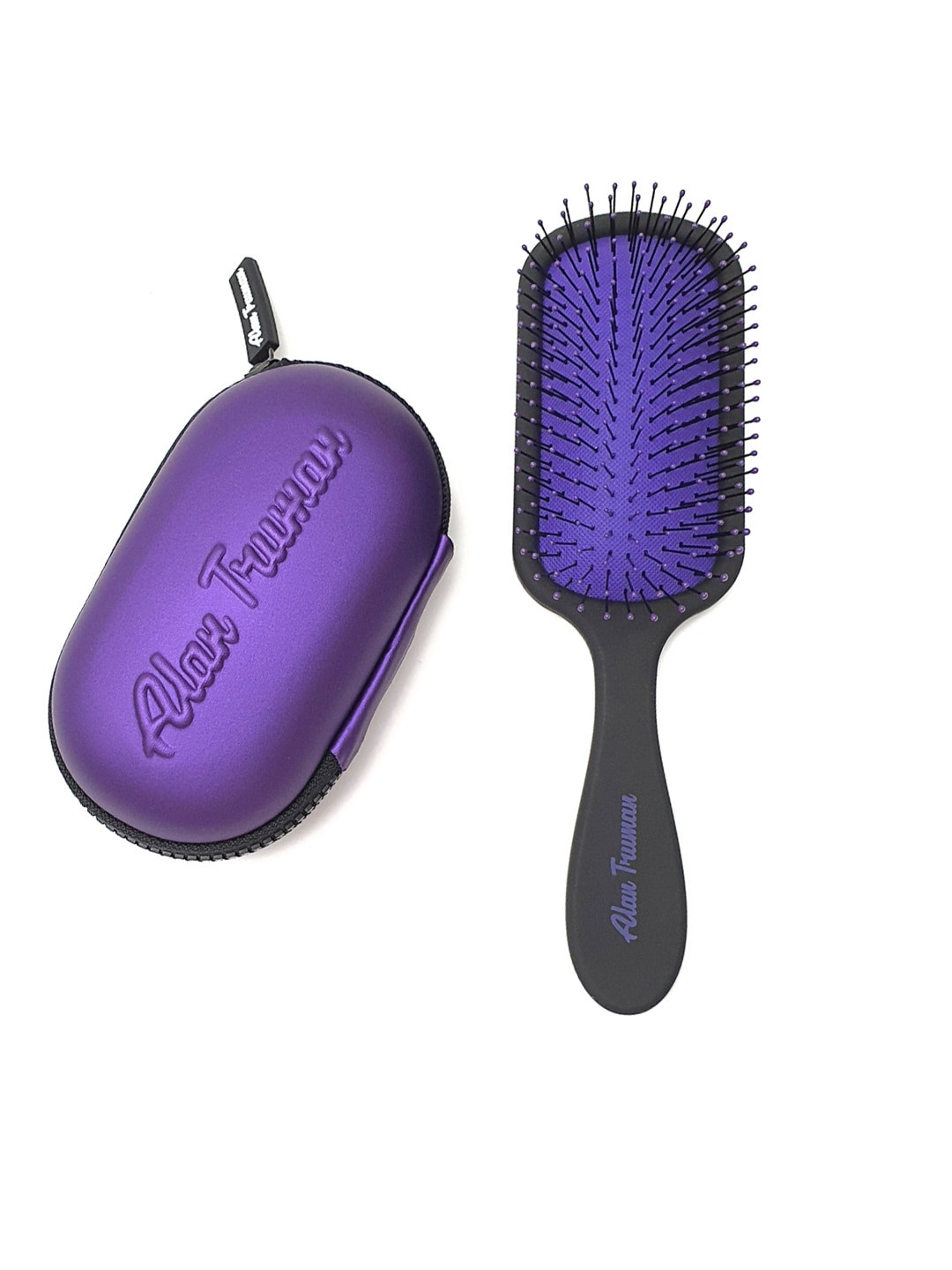 

Alan Truman Knot No More Detangling & Hair Care Brush - Playful Purple