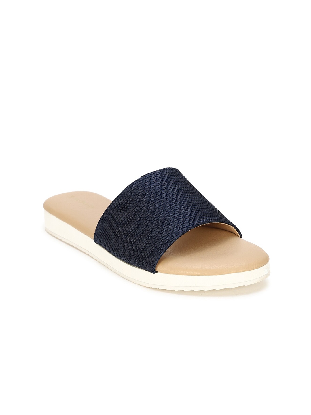 

Van Heusen Woman Women Navy Blue Open Toe Flats