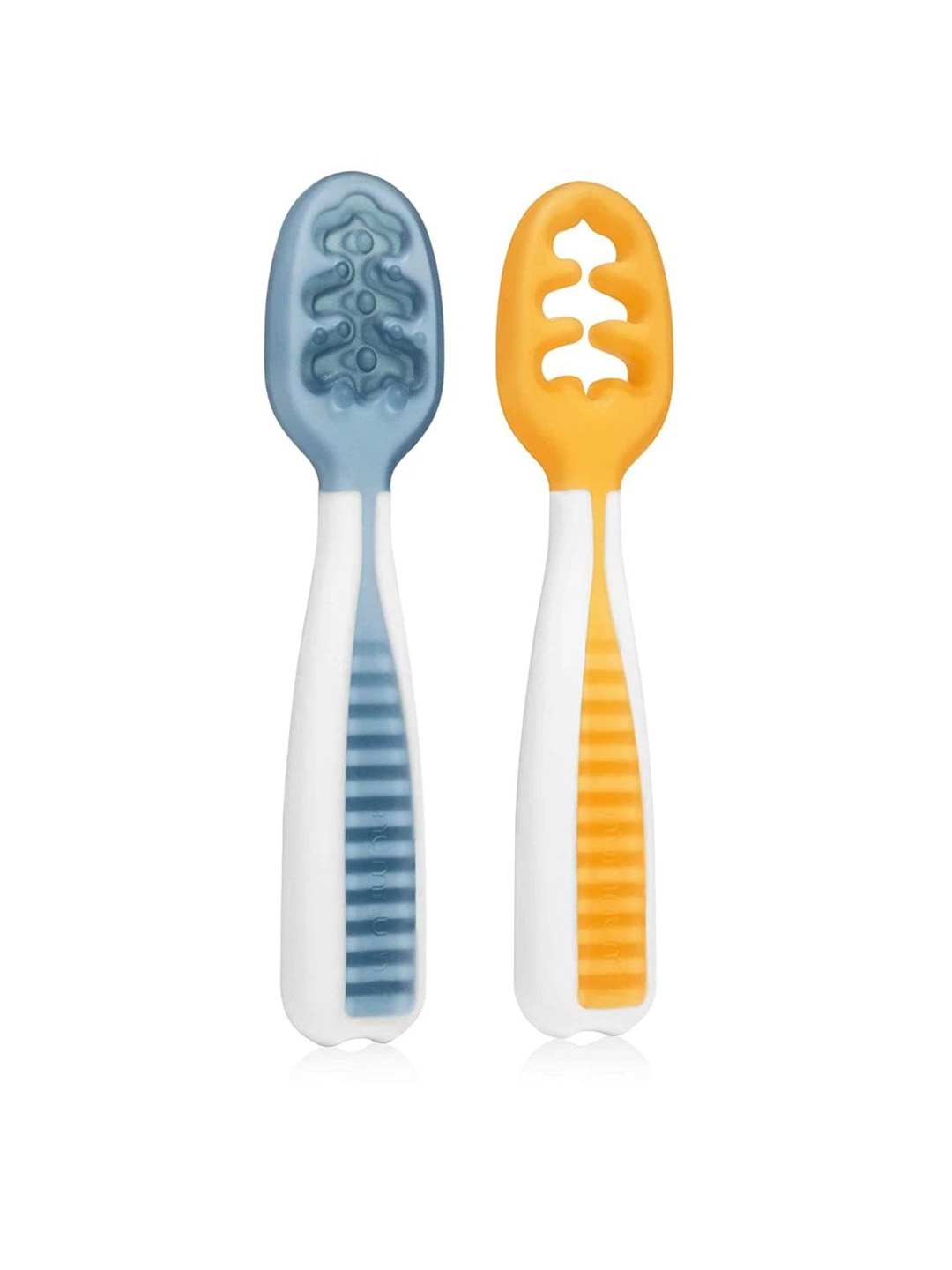 

Num Num Infants Set Of 2 Pre-Spoon GOOtensils, Blue