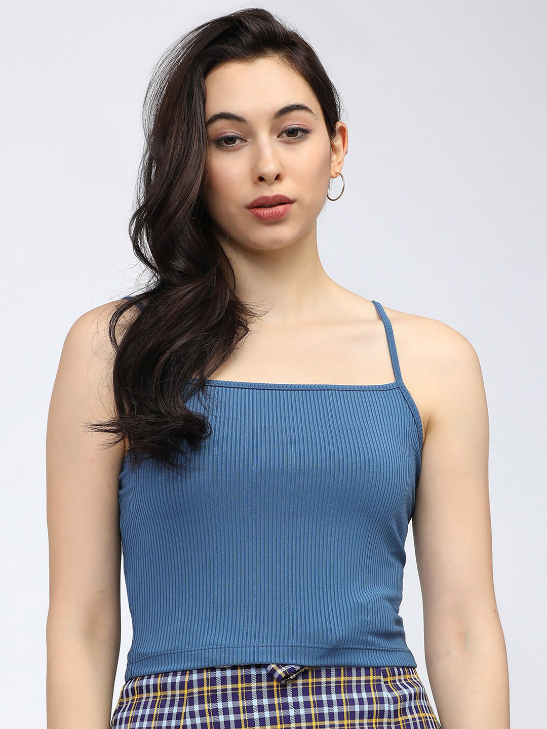 

Tokyo Talkies Blue Striped Top
