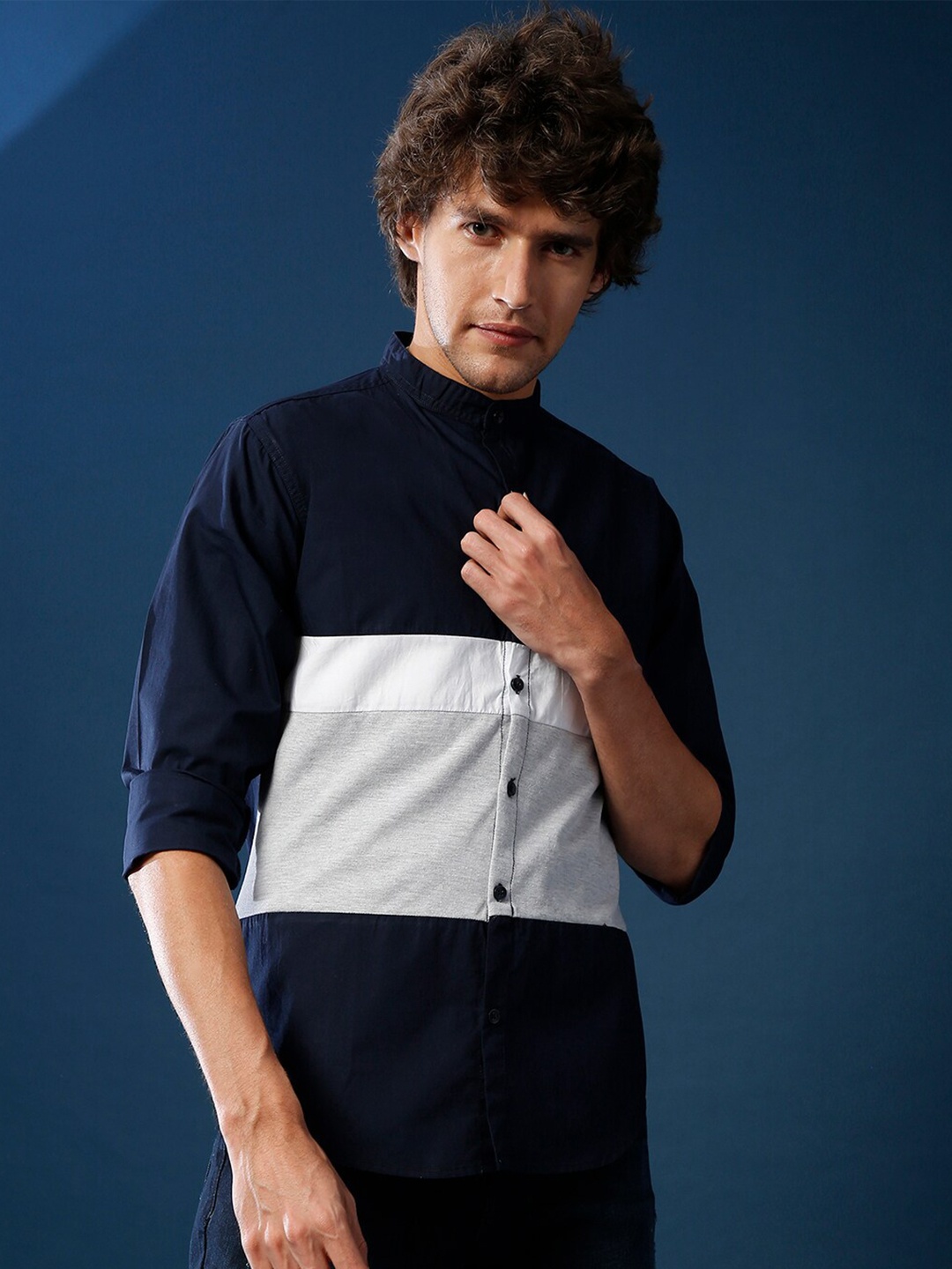 

Campus Sutra Men Multicoloured Classic Casual Shirt, Multi