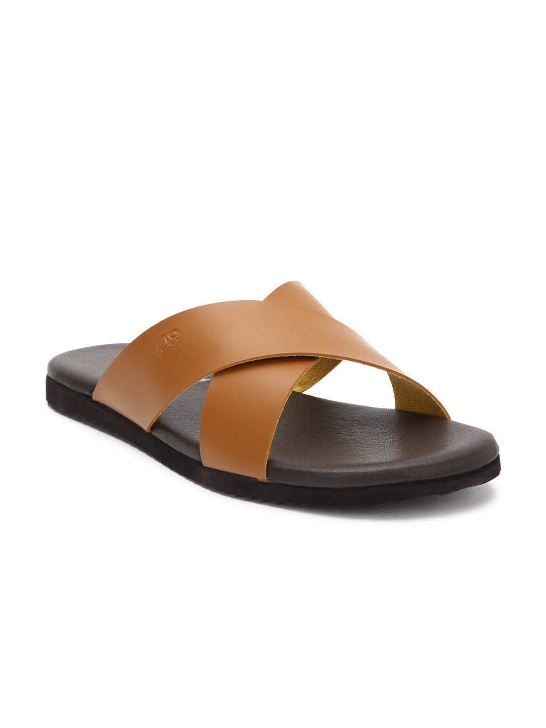 

Peter England Men Yellow & Brown Slip-On
