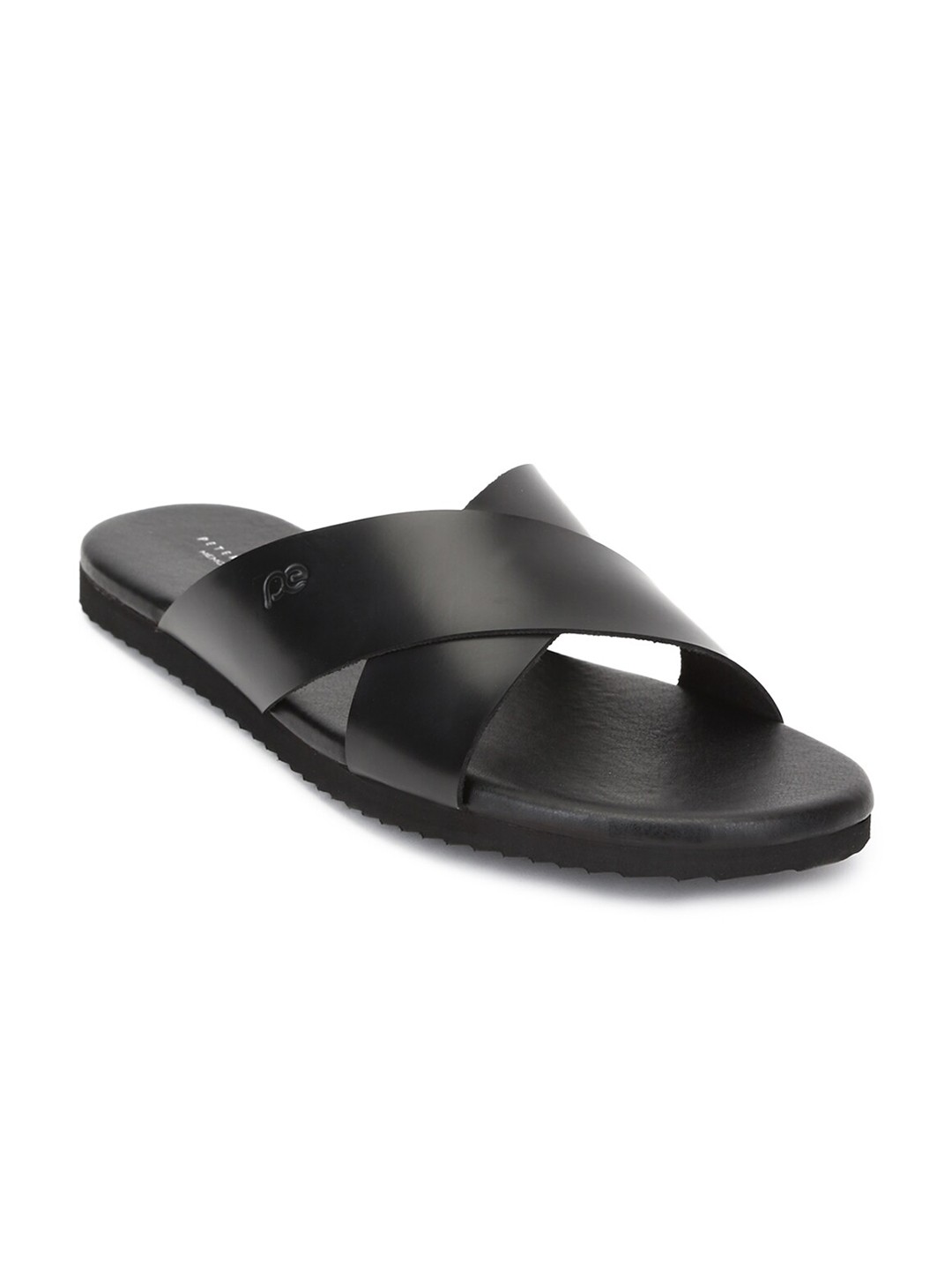

Peter England Men Black Slip-On