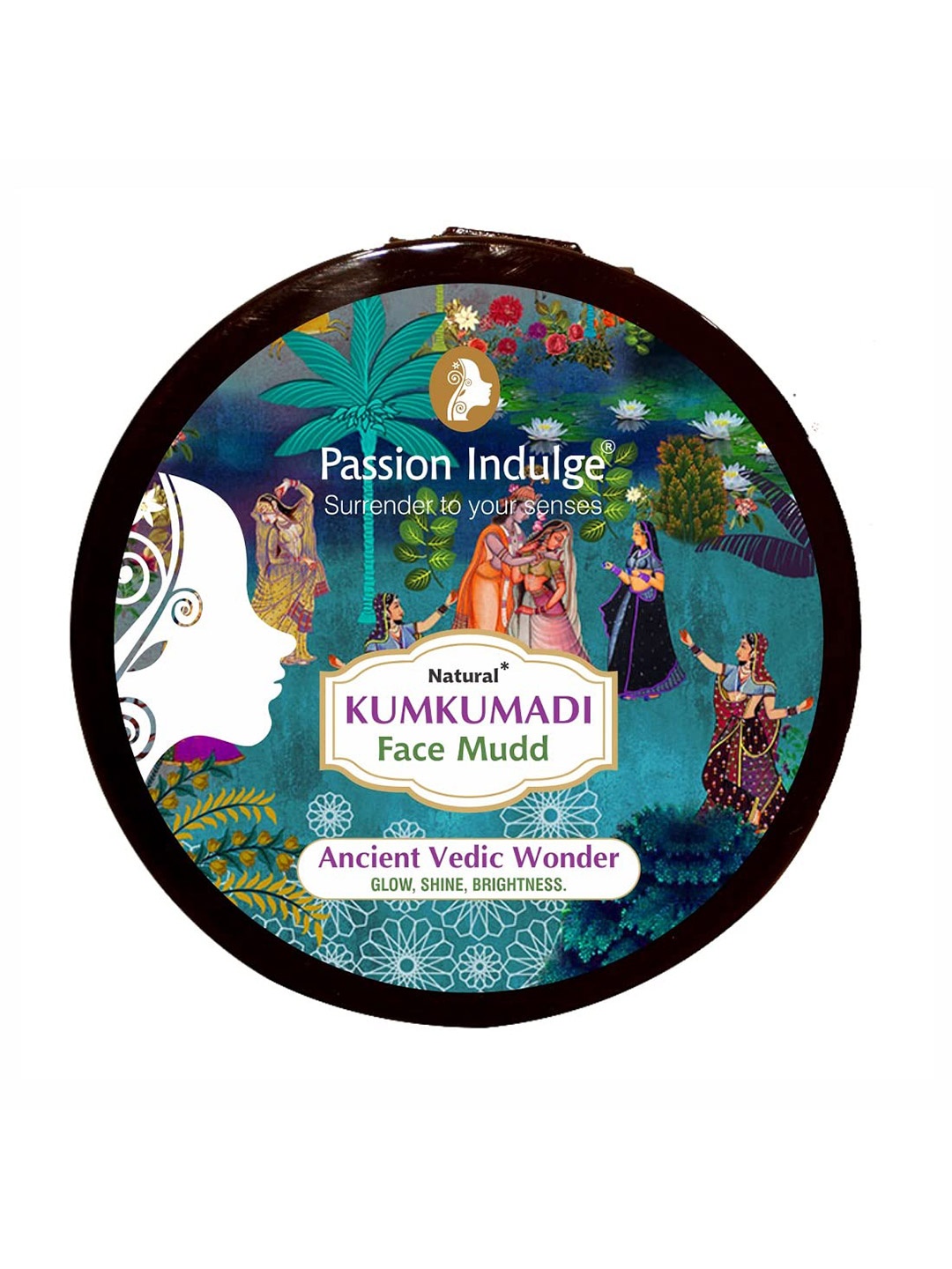 

Passion Indulge Kumkumadi Face Mudd Pack - 250g, Black