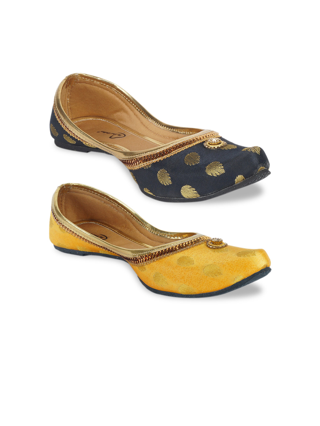

The Desi Dulhan Women Multicoloured Ballerinas Flats, Multi