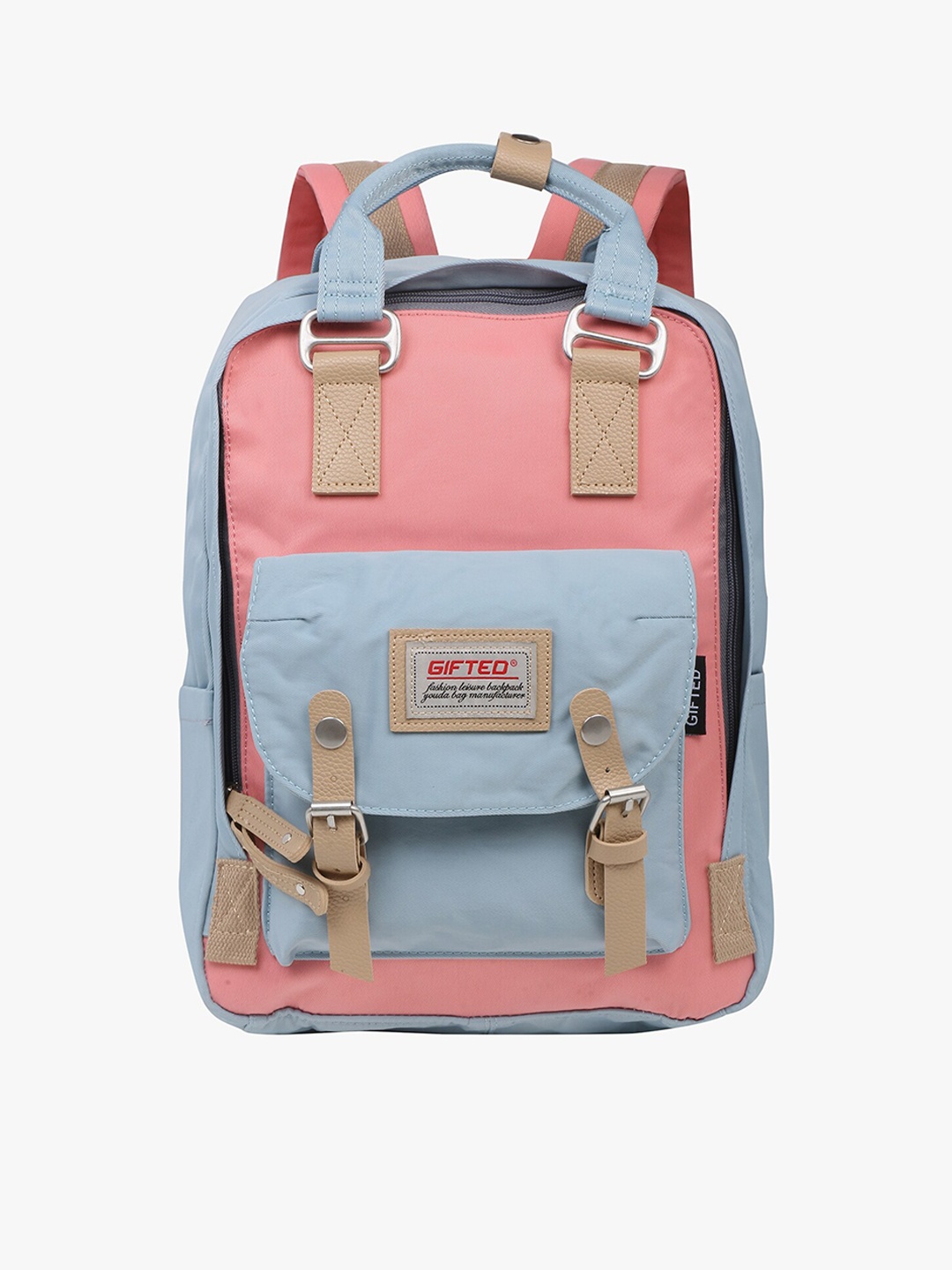 

POKORY Unisex Kids Blue & Pink Maternity Kits Backpack