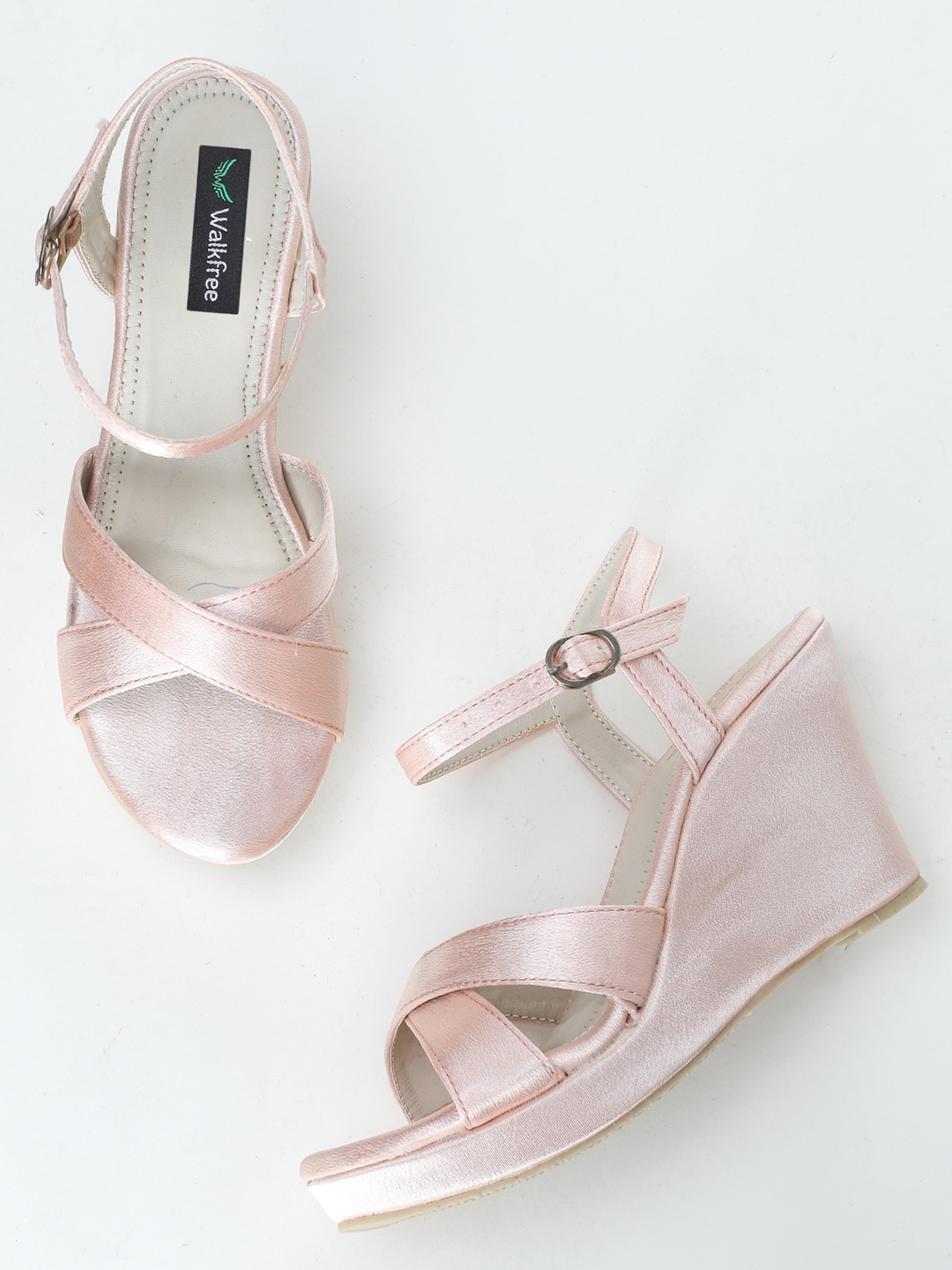 

Walkfree Pink Wedge Heels