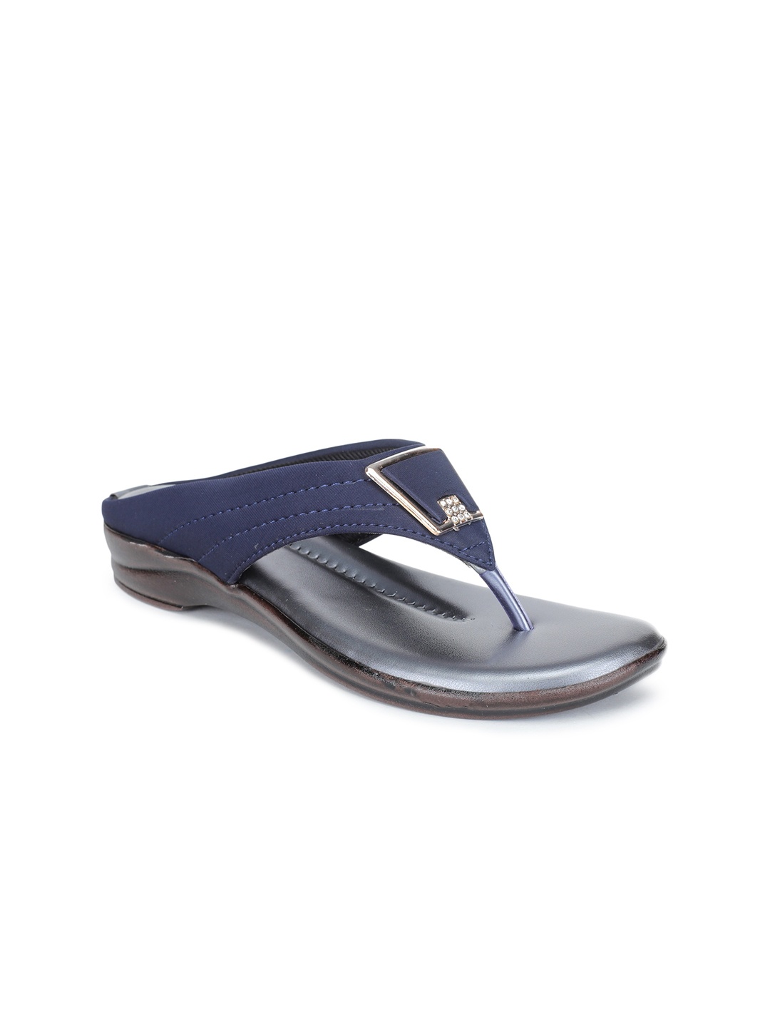 

Walkfree Navy Blue Wedge Sandals