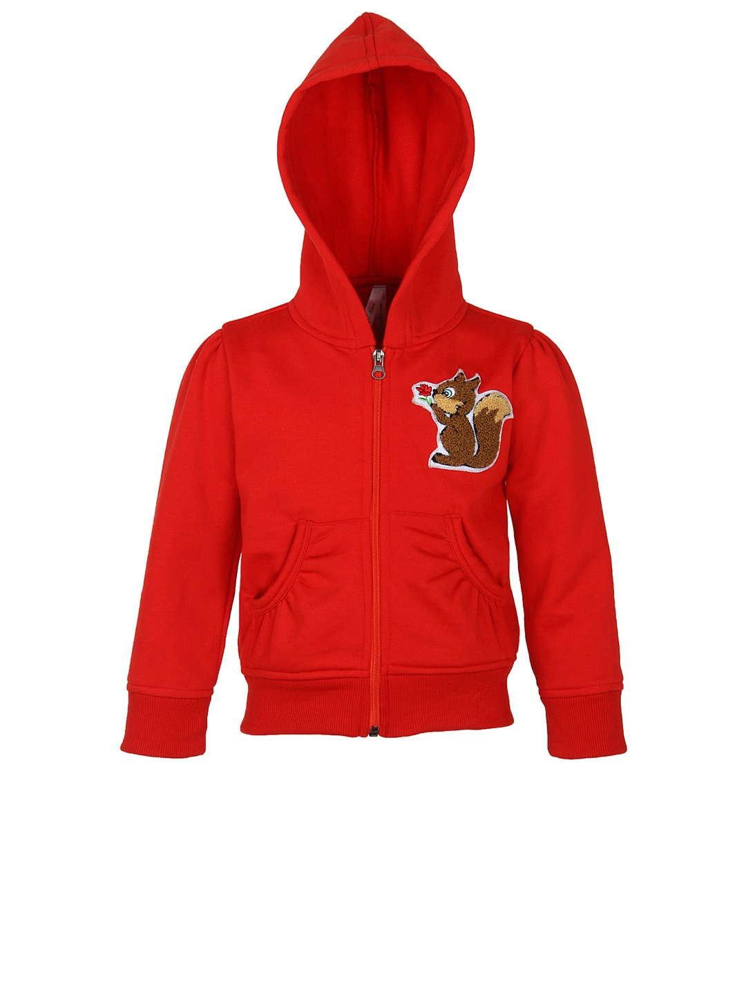

StyleStone Girls Red Hooded Jacket