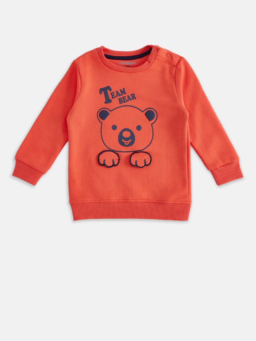 

Pantaloons Baby Boys Coral Printed Sweatshirt