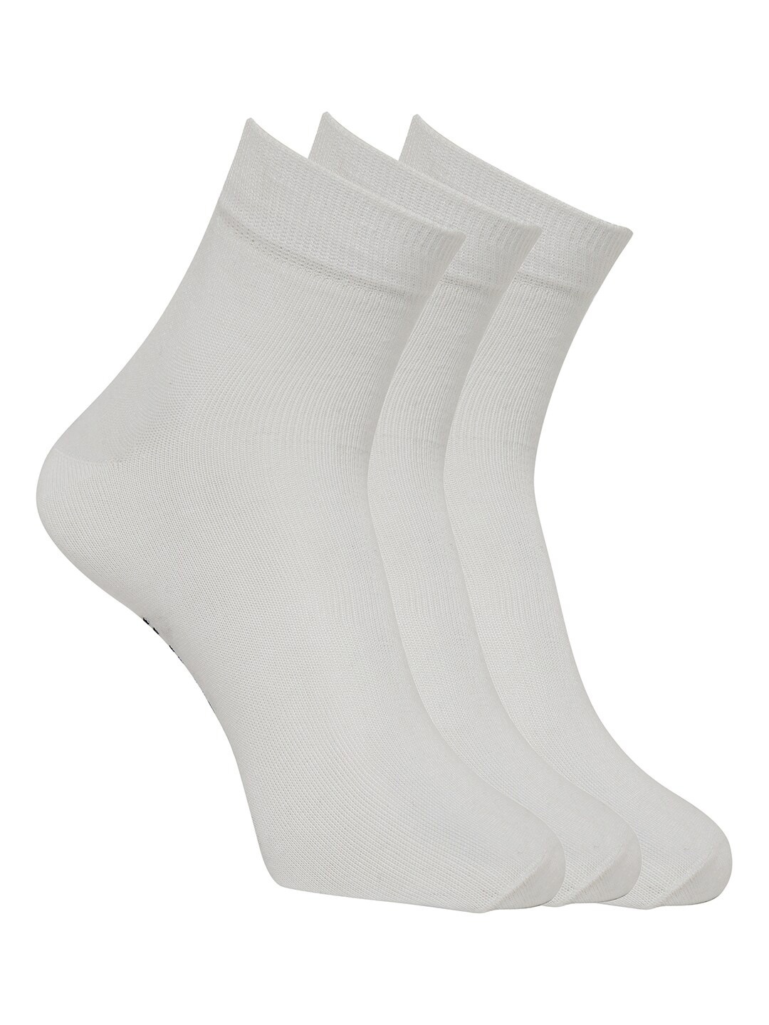 

JUMP USA Men Pack Of 3 Assorted Cotton Ankle-Length Socks