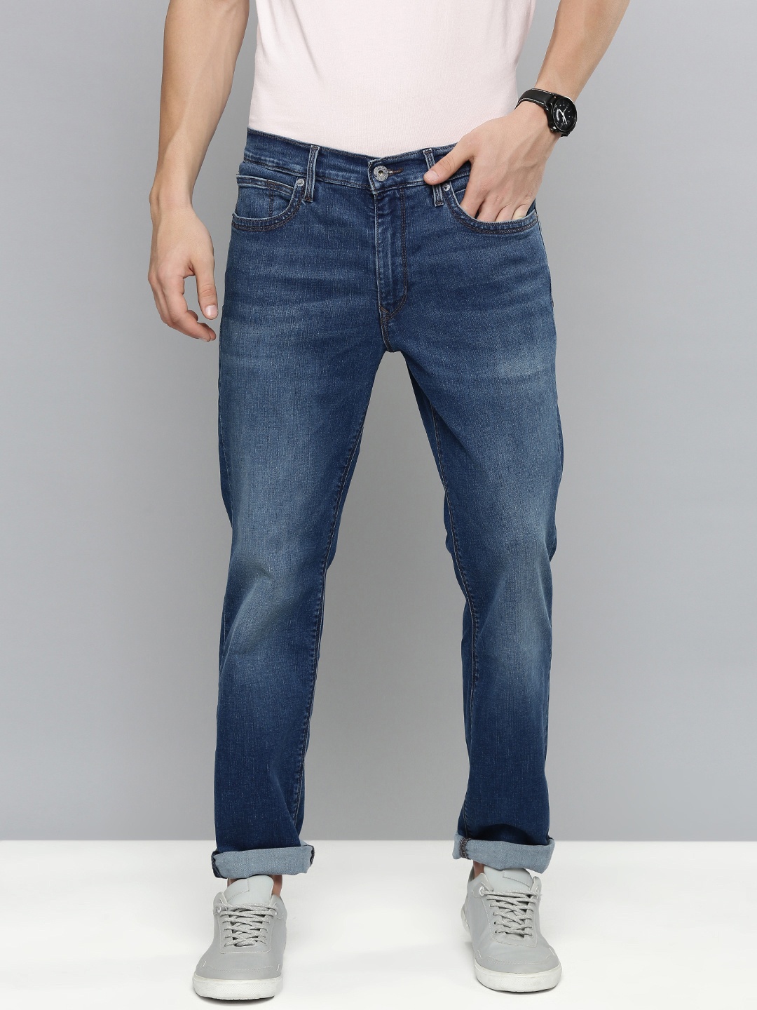 

Levis Men Blue Slim Fit Light Fade Stretchable Jeans
