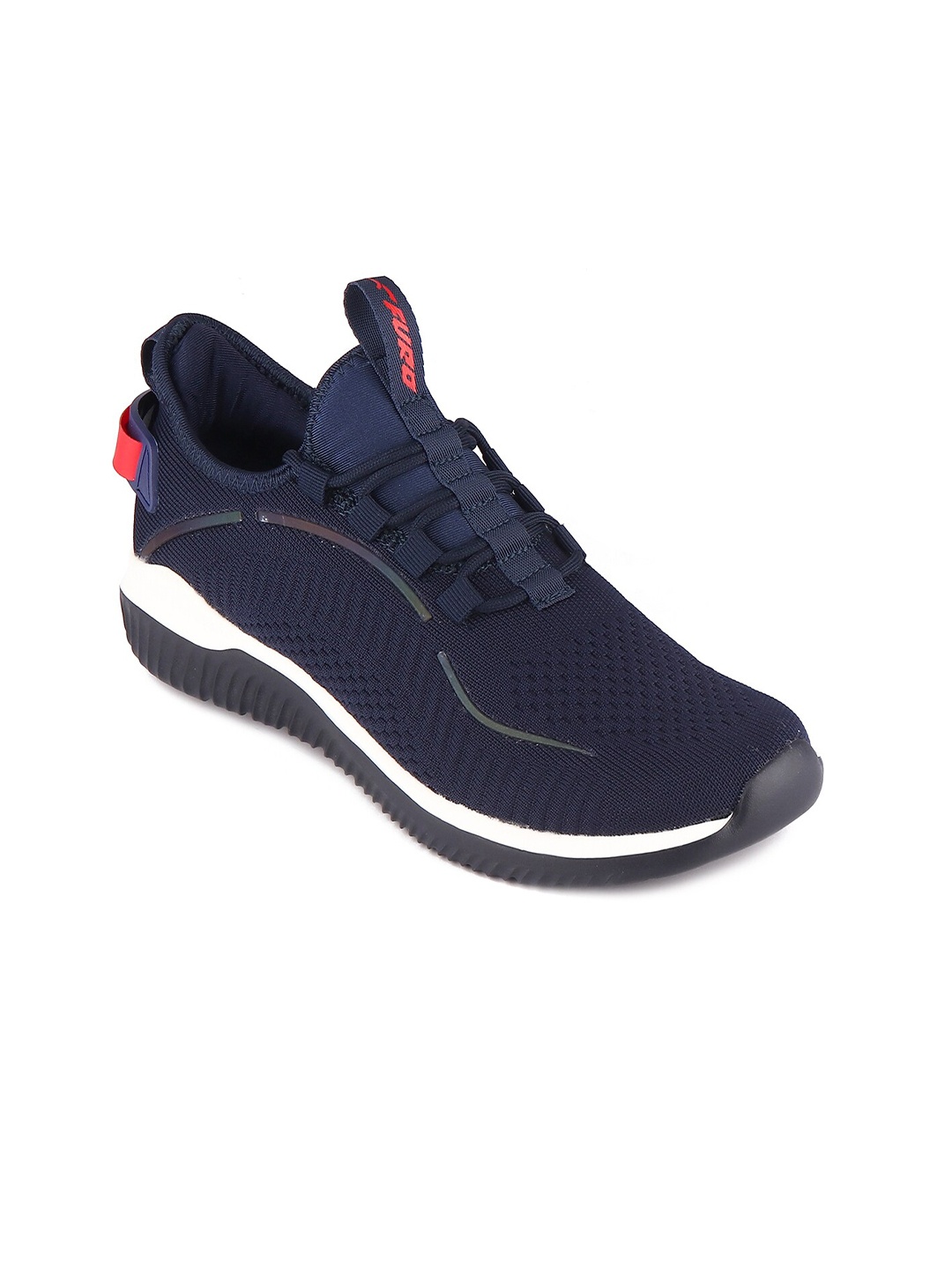 

FURO by Red Chief Men Navy Blue Mesh Walking Non-Marking Shoes