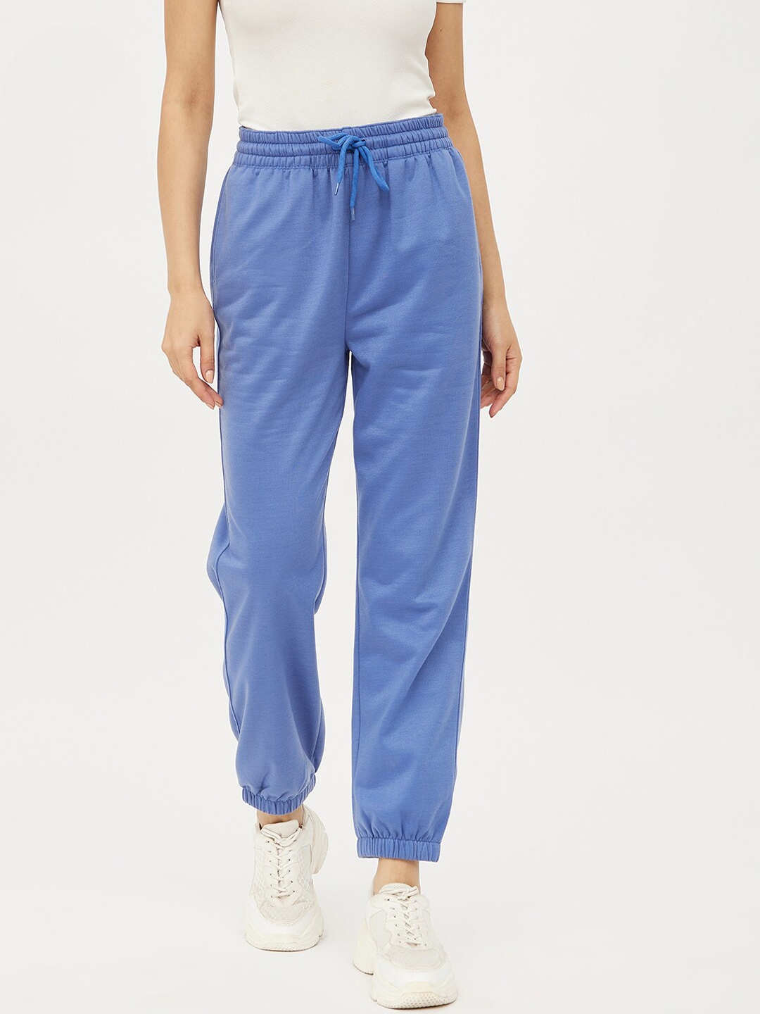 

Harpa Women Blue Solid Joggers