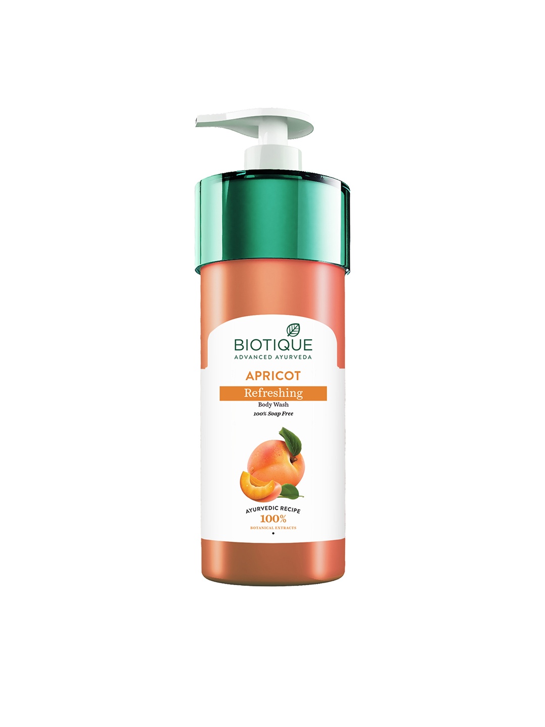 

Biotique Botanicals Bio Apricot Refreshing Soap-Free Body Wash with Turmeric - 800 ml, Pink