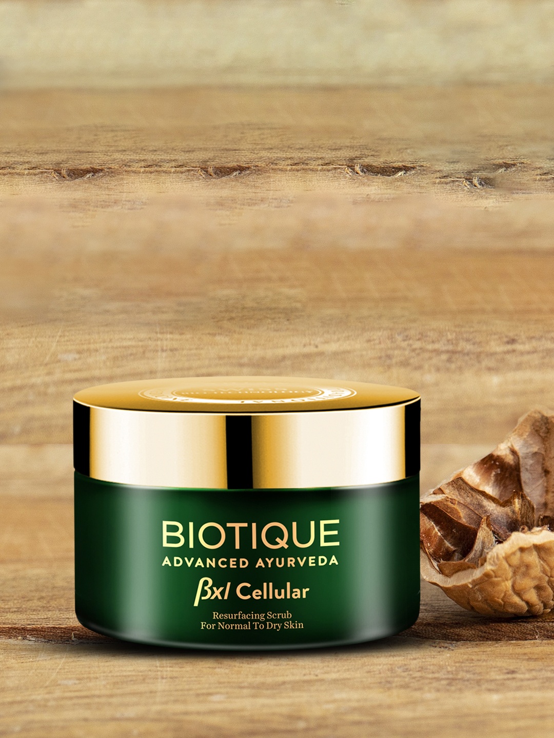 

Biotique Advanced Unisex Clear BXL Cellular Bio Walnut Resurfacing Scrub, Na