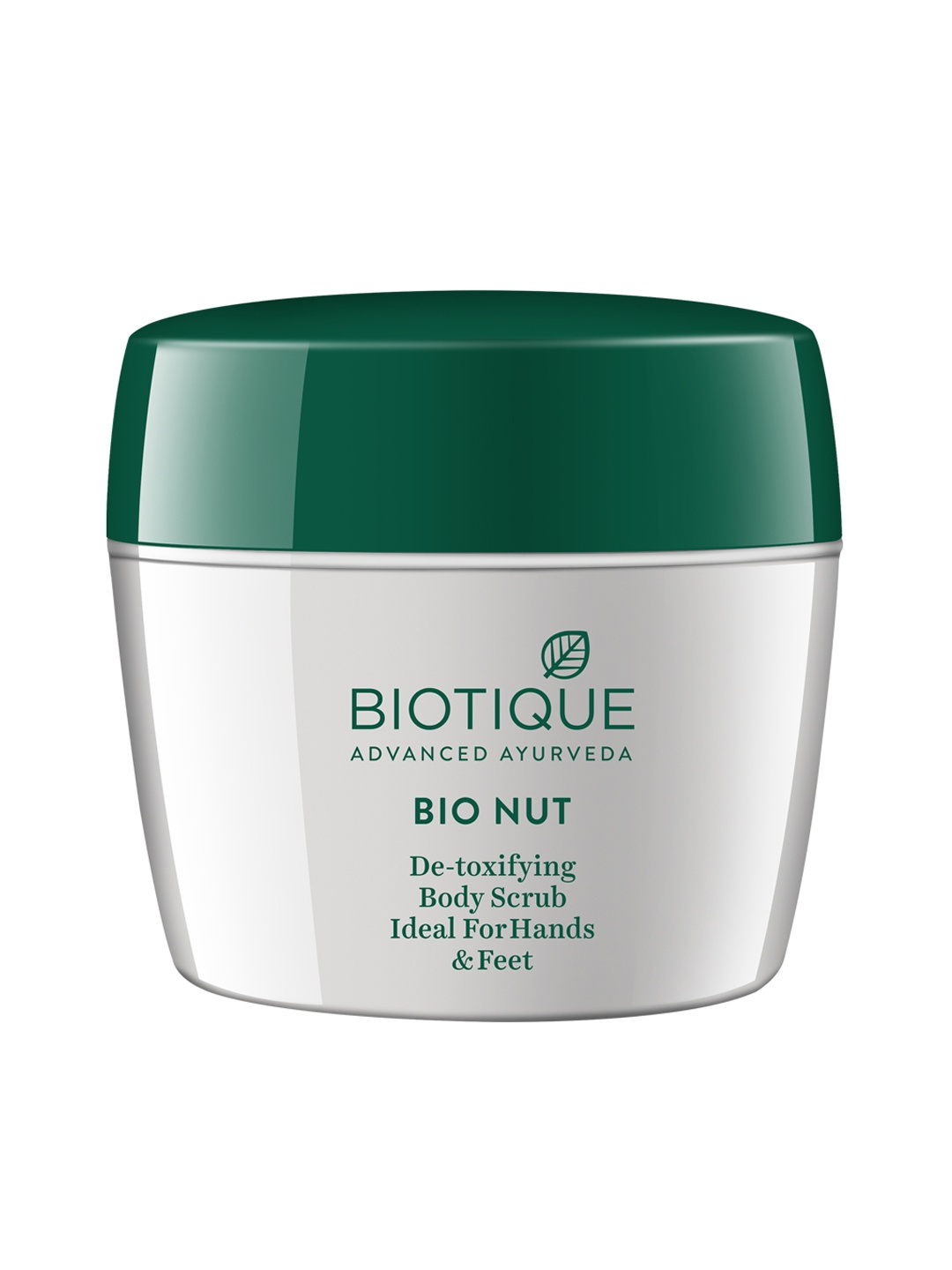 

Biotique Botanicals Unisex Bio Nut Detoxifying Body Scrub 175 g, Green