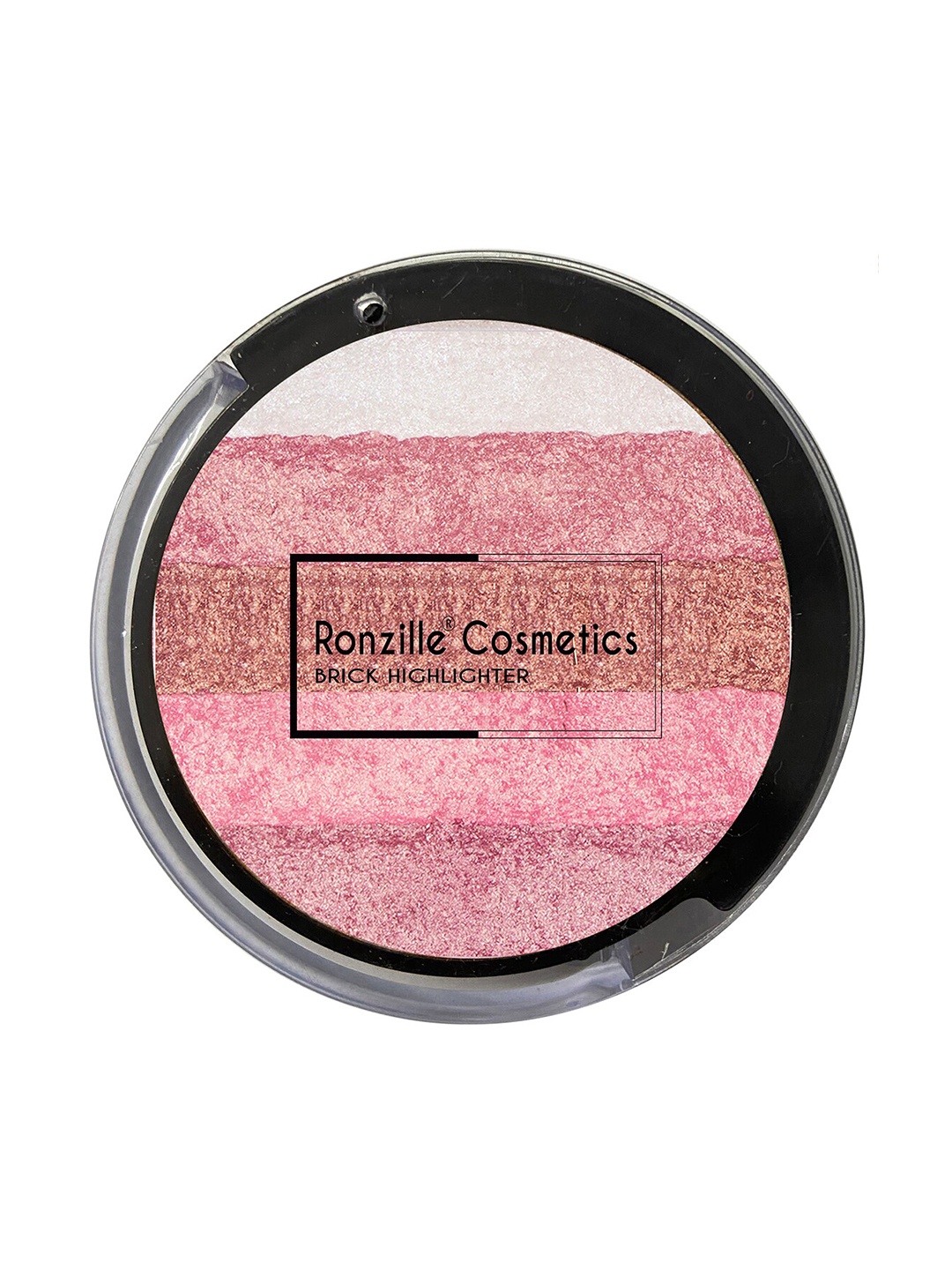 

Ronzille Baked Blusher & Brick Highlighter - 03, Pink