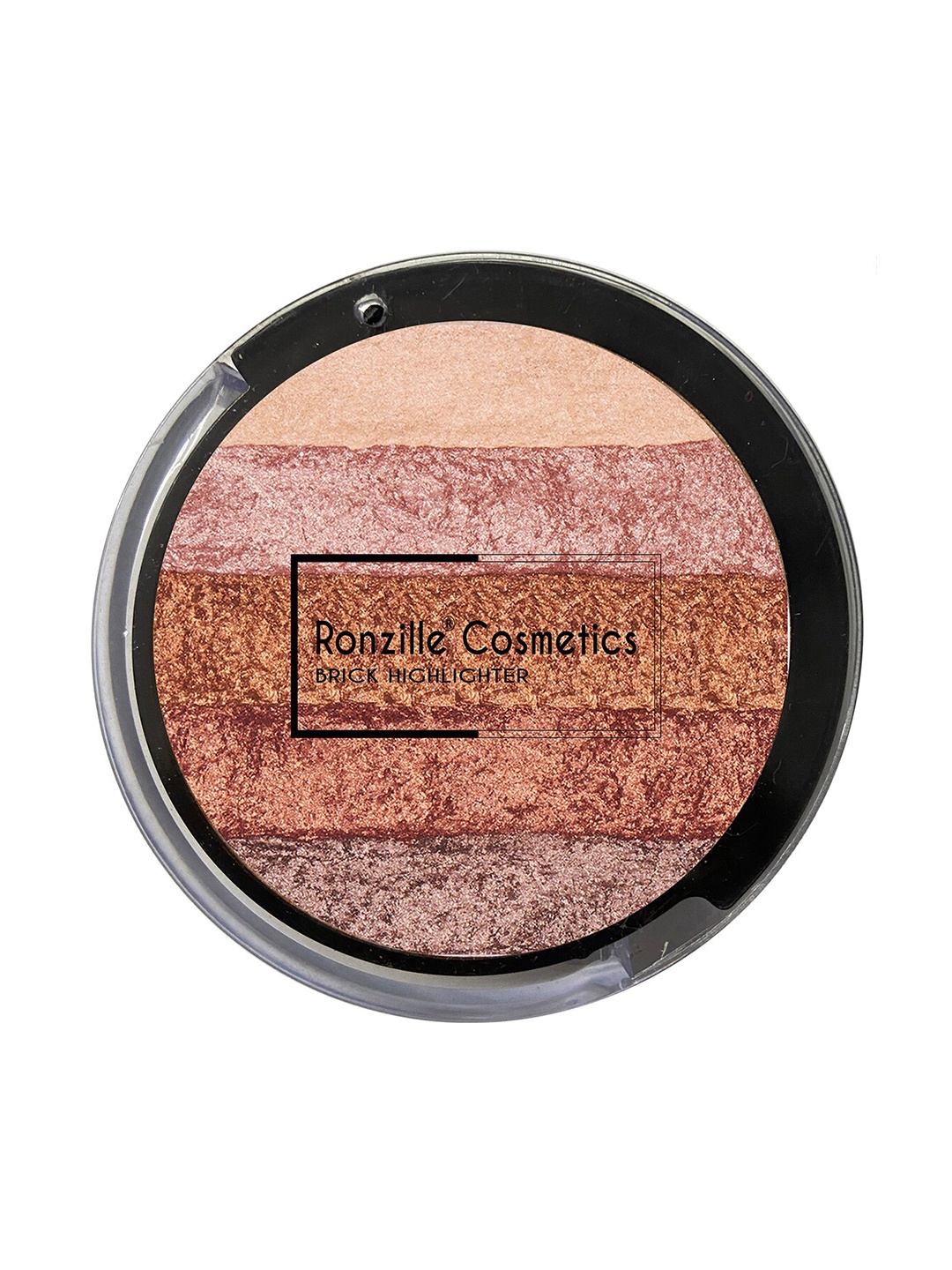 

Ronzille Baked Blusher & Brick Highlighter - 01, Assorted