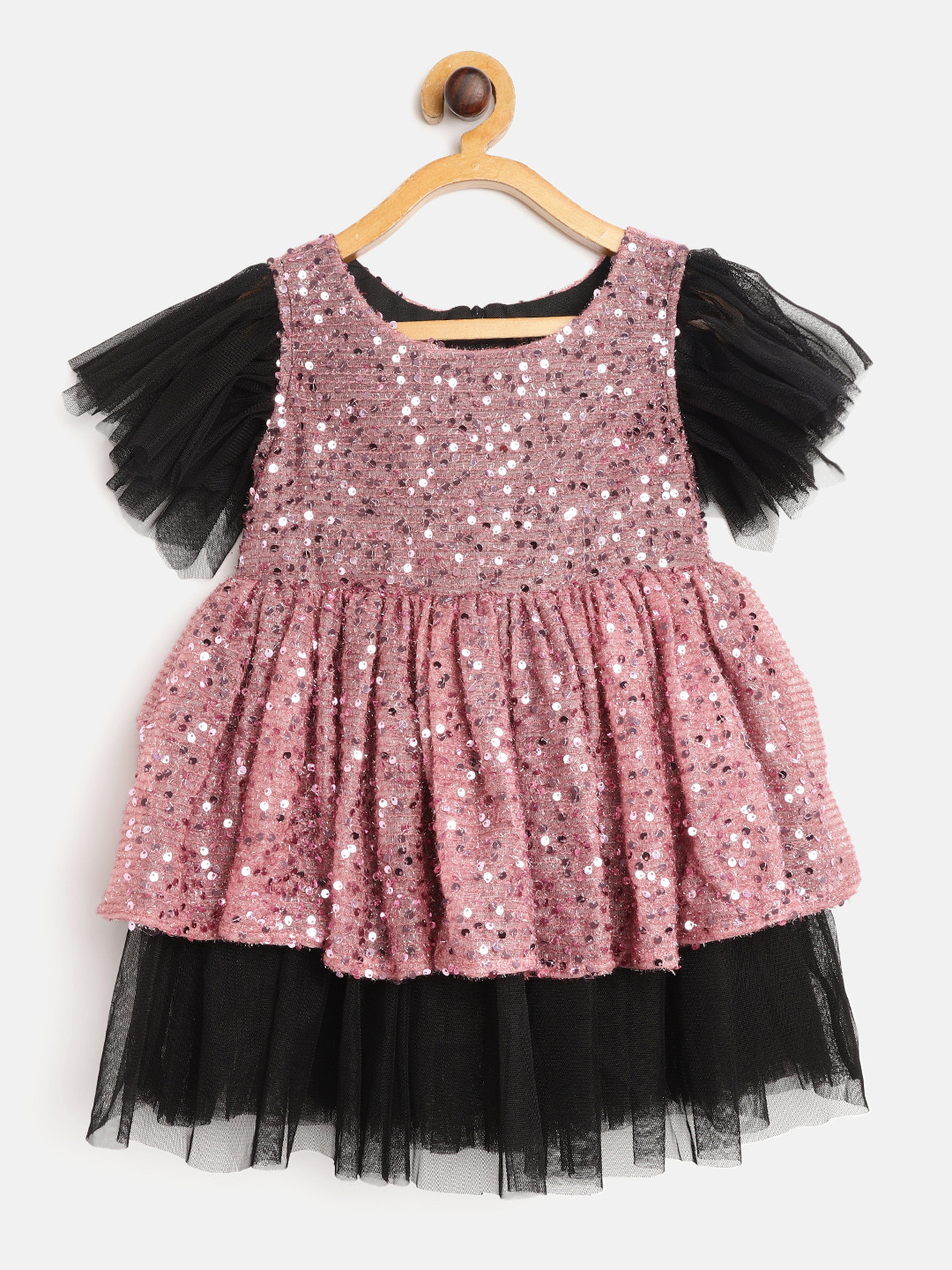 

Bella Moda Purple Embellished Dress