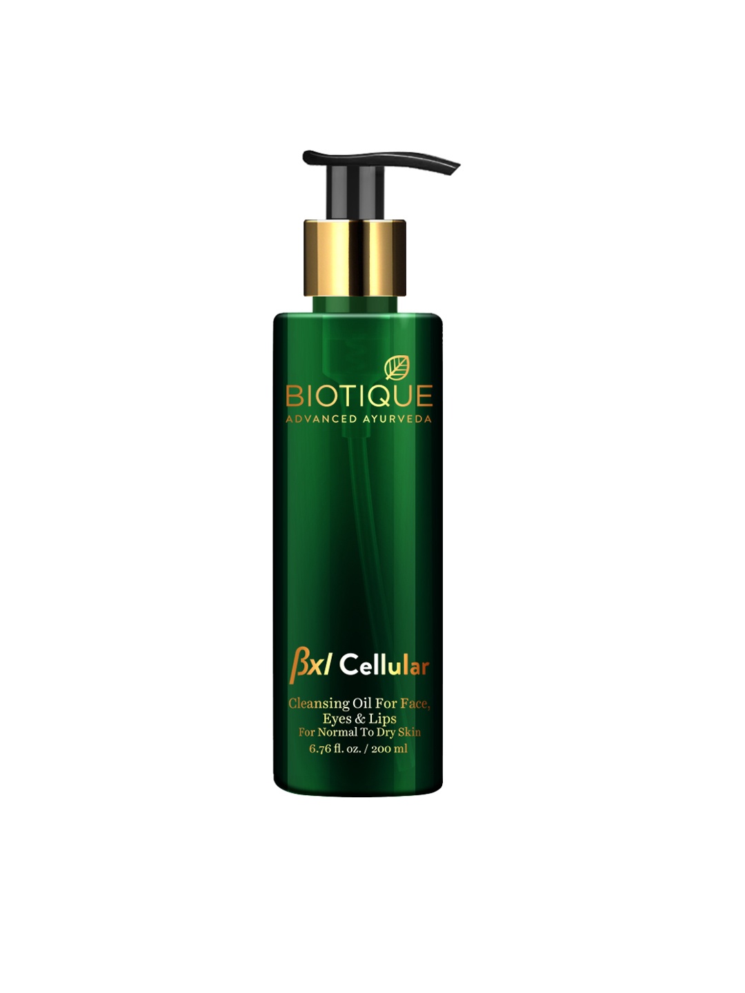 

Biotique Unisex Advanced Ayurveda Clean BXL Cellular Cleansing Oil 200 ml, Green