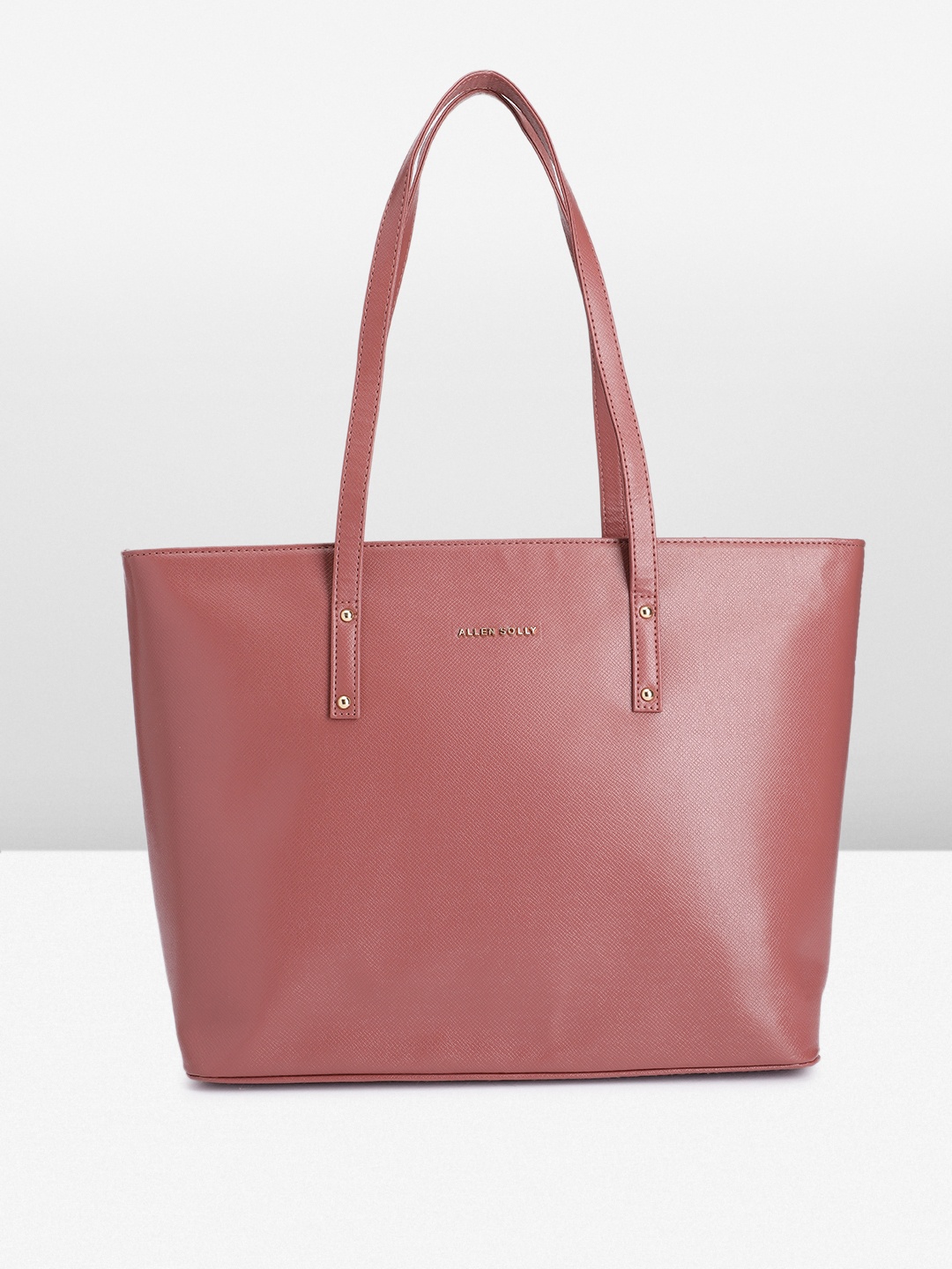 

Allen Solly Solid PU Oversized Structured Shoulder Bag, Pink