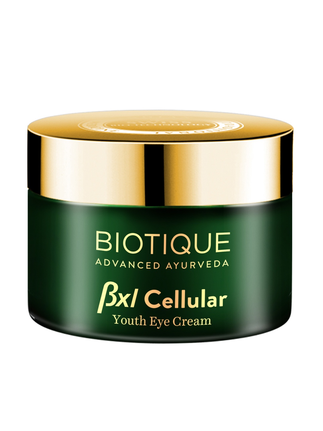 

Biotique Unisex Advanced Ayurveda BXL Cellular Youth Eye Cream 15 g, Green