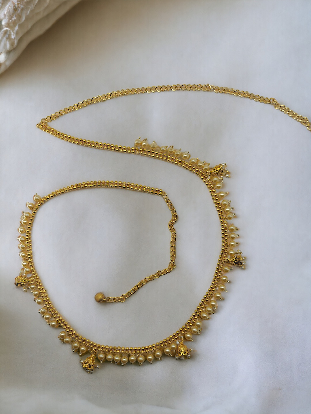 

AccessHer Women Gold-Toned Embellished Belt