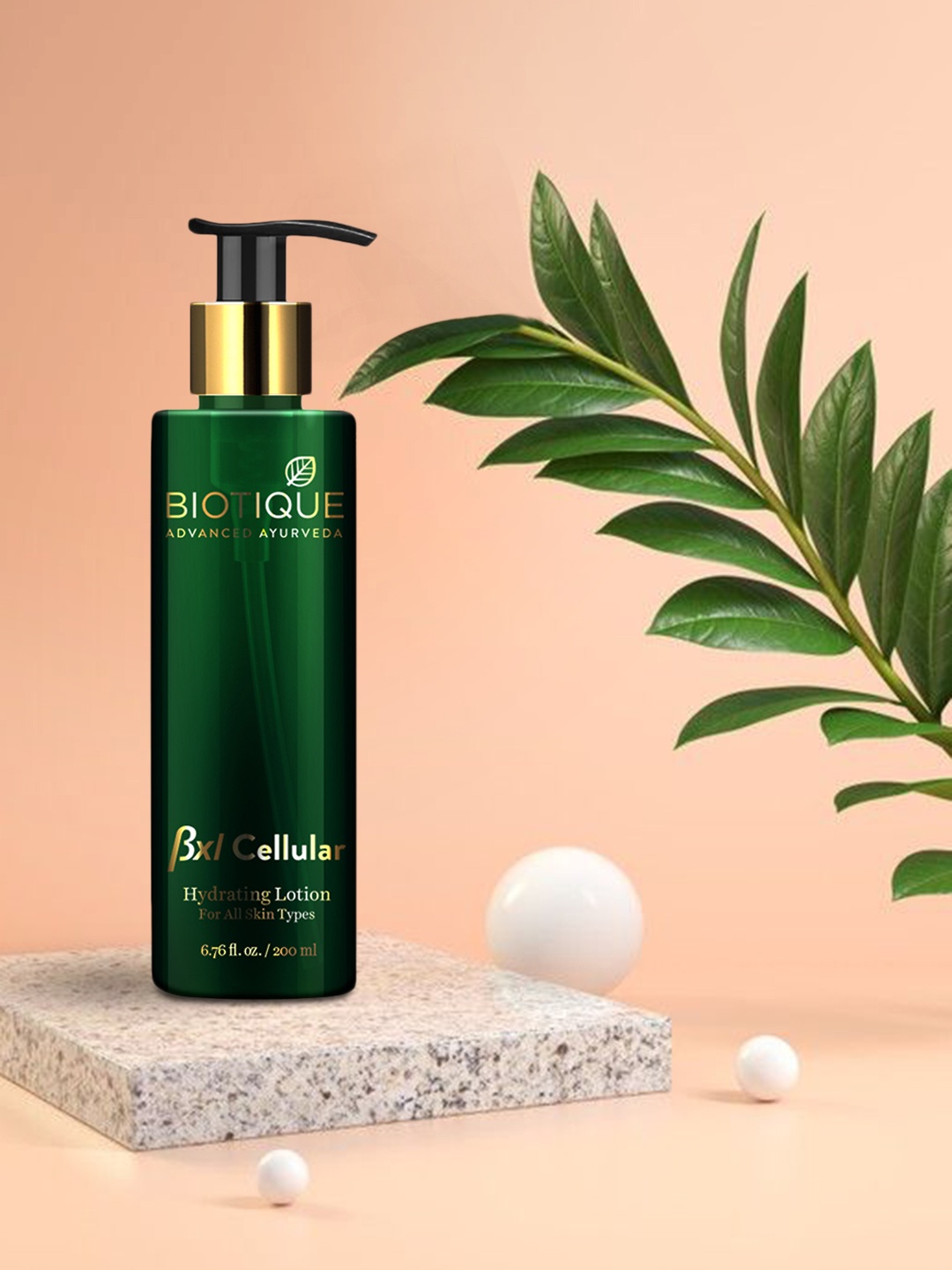 

Biotique Replenish BXL Cellular Hydrating Lotion 200 ml, Green