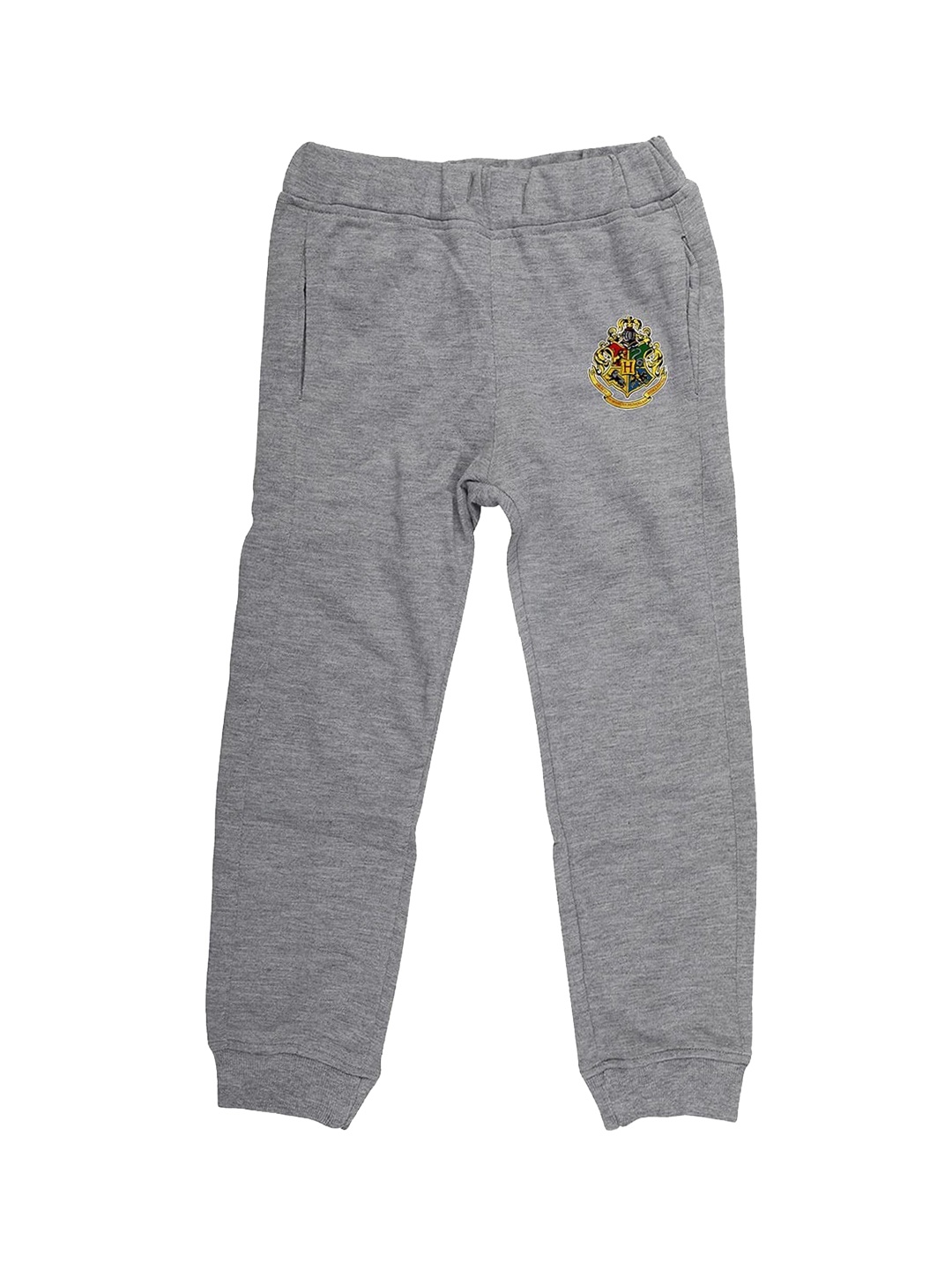 

Harry Potter by Wear Your Mind Boys Grey Solid Joggers