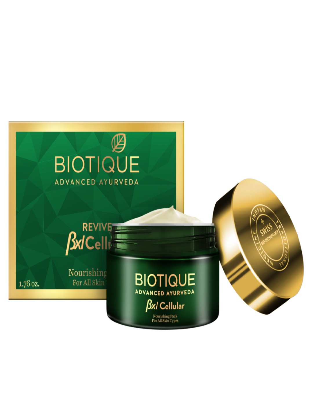 

Biotique Advanced Bio Pista Nourishing Pack, Silver