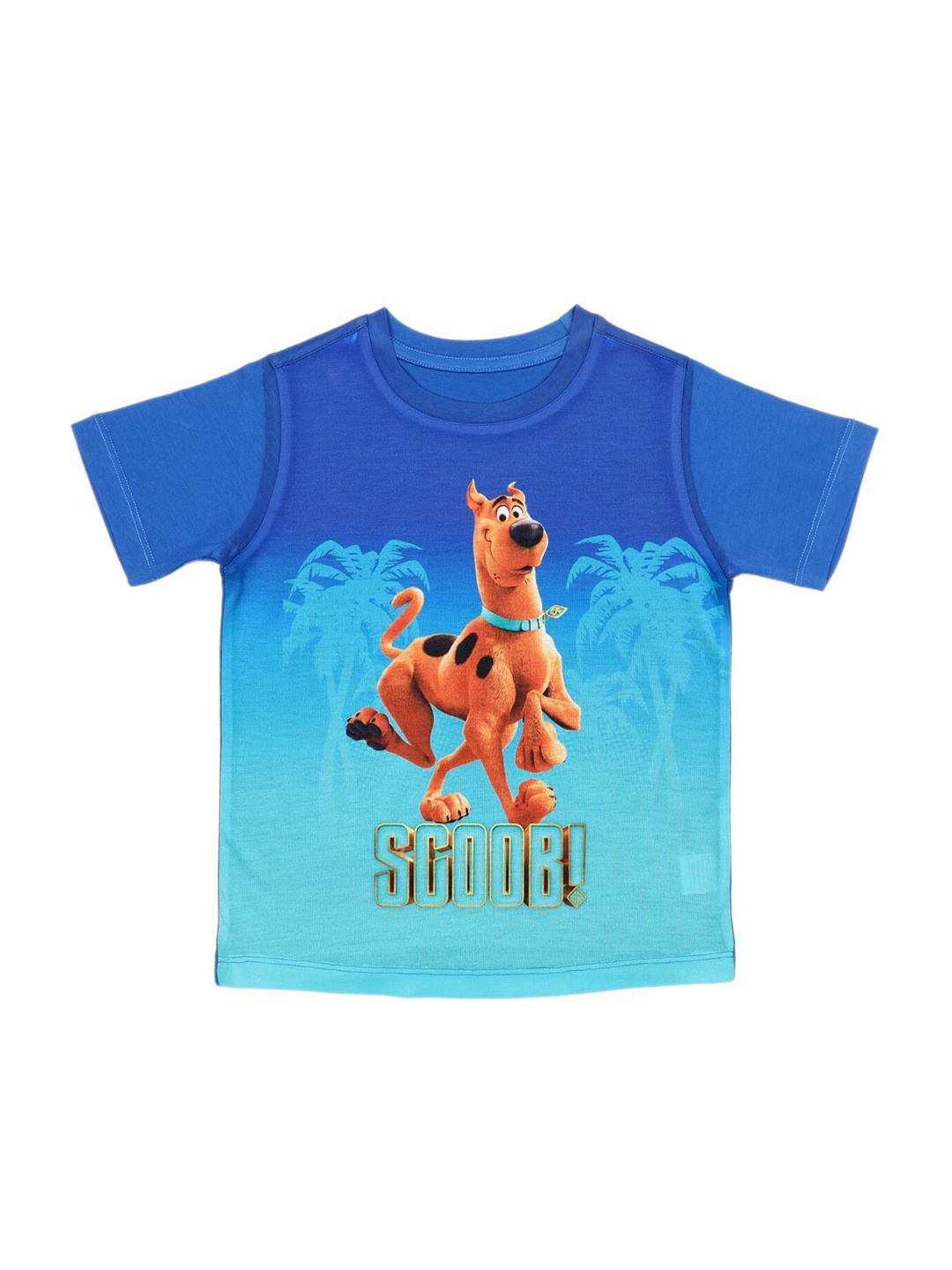 

Scooby Doo by Wear Your Mind Boys Blue & Turquoise Blue Scooby Doo Printed T-shirt
