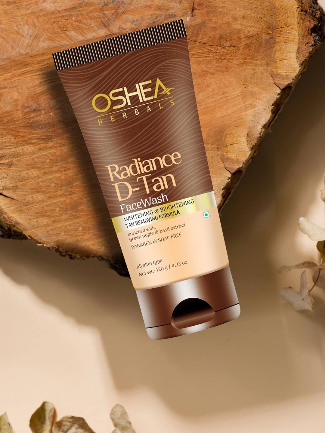 

Oshea Herbals Set of 2 Radiance D-Tan Face Wash, Brown